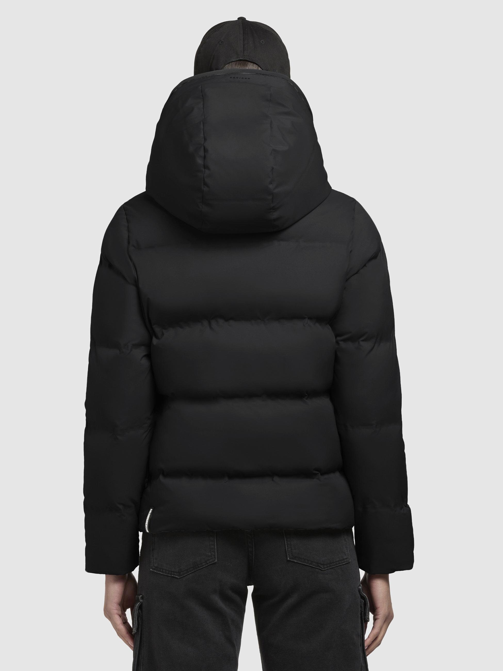 khujo Winterjacke »Liev-YM«, mit Kapuze, Warme gesteppte Damen Kapuzenjacke