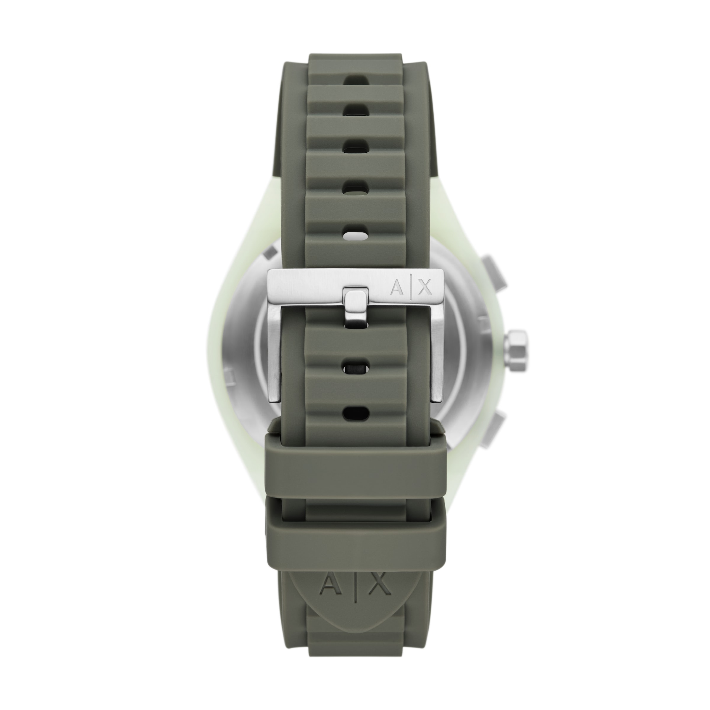 ARMANI EXCHANGE Chronograph »SYNC«, Quarzuhr, Armbanduhr, Herrenuhr, Silikonarmband, analog, Tag