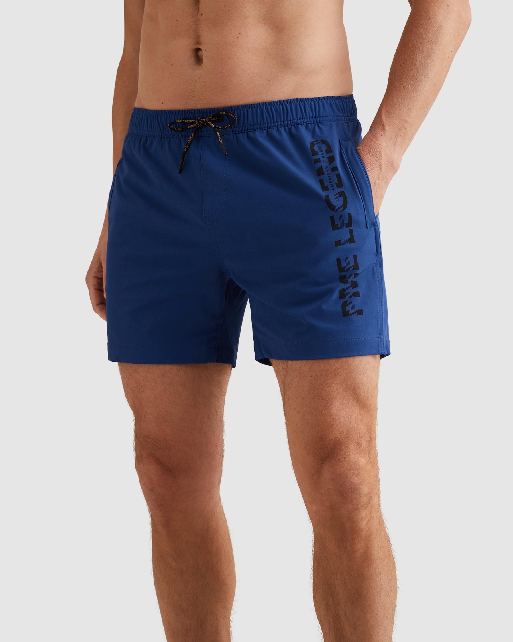 PME LEGEND Badeshorts »AIRFRAME SWIMSHORTS BIG LOGO PRINT« Seitliche Eingrifftaschen, Gesäßtasche