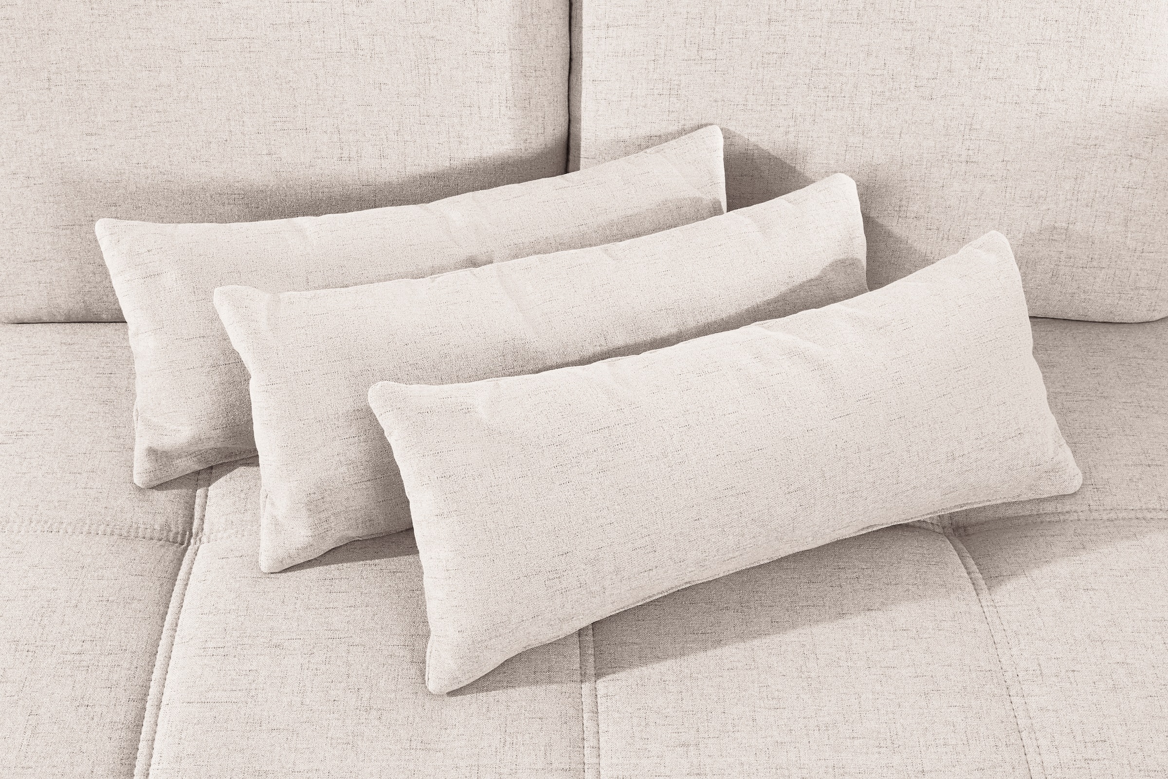 Places of Style Wohnlandschaft »Costello U-Form, mit Sitztiefenverstellung, Armteilverstellung und«, 3 Nierenkissen, optional Bettfunktion und Bettkasten