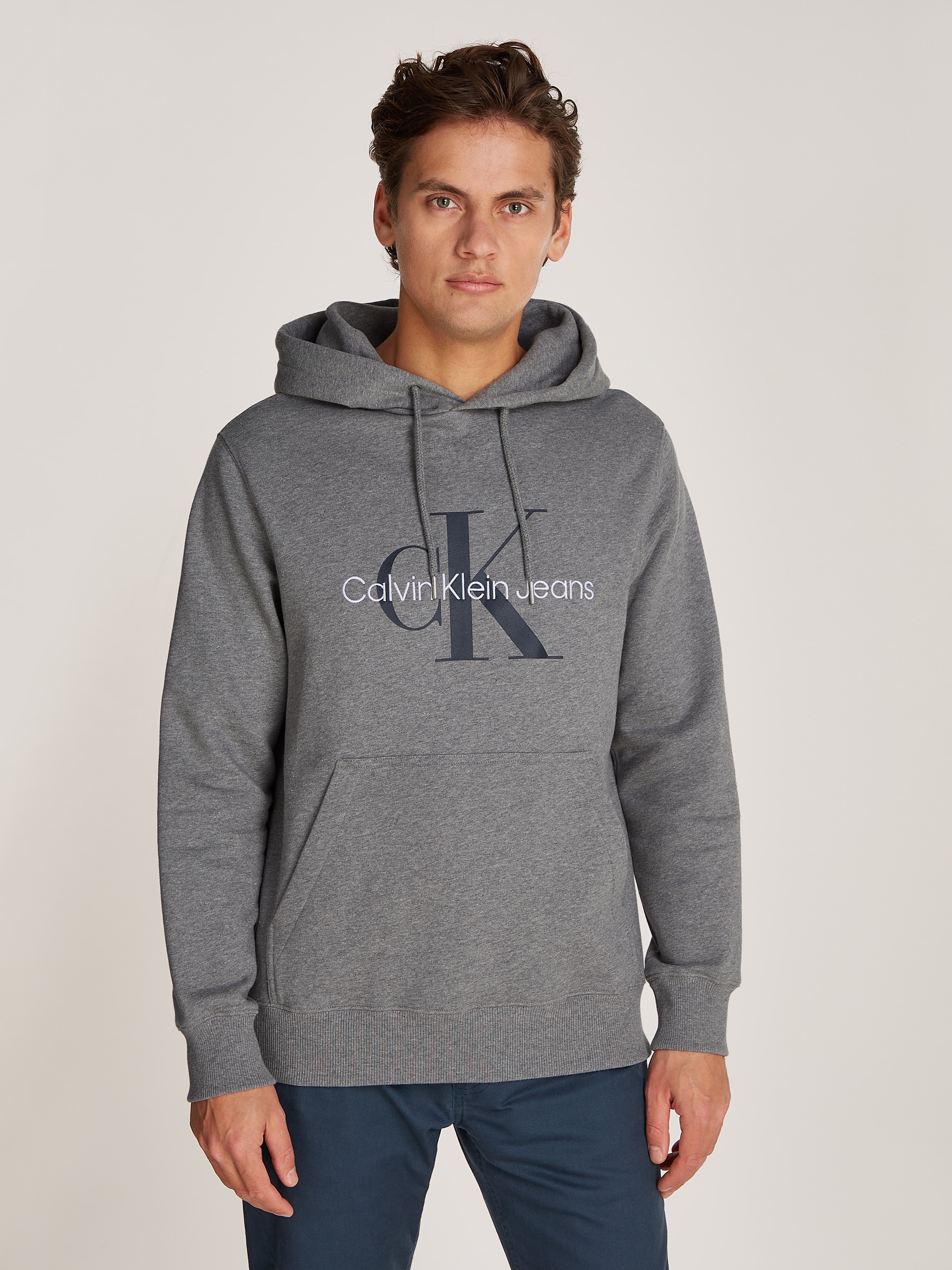 Calvin Klein Jeans Kapuzensweatshirt "SEASONAL MONOLOGO REGULAR HOODIE", mi günstig online kaufen