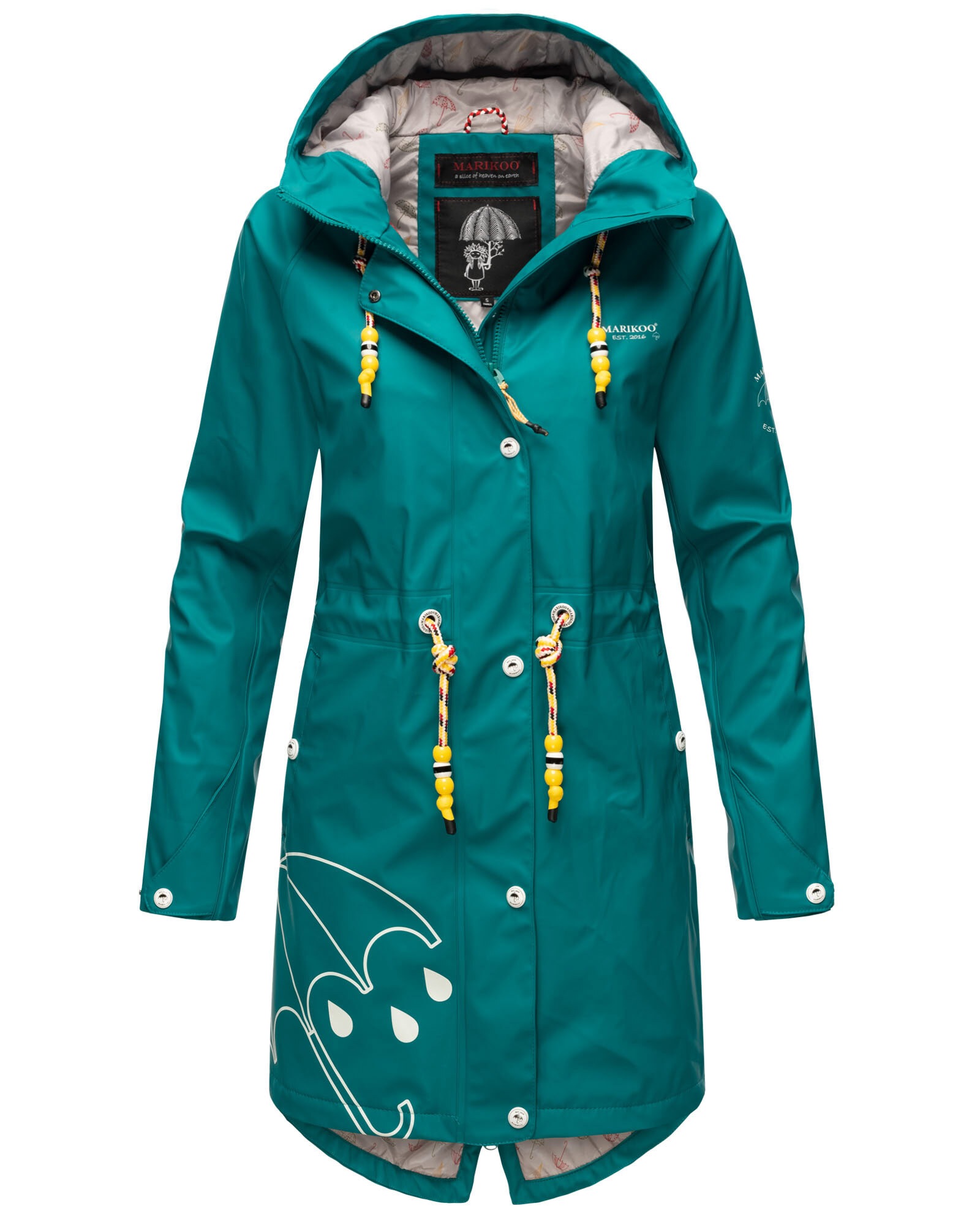 Marikoo Outdoorjacke »Dancing Umbrella«, mit einer großen Kapuze