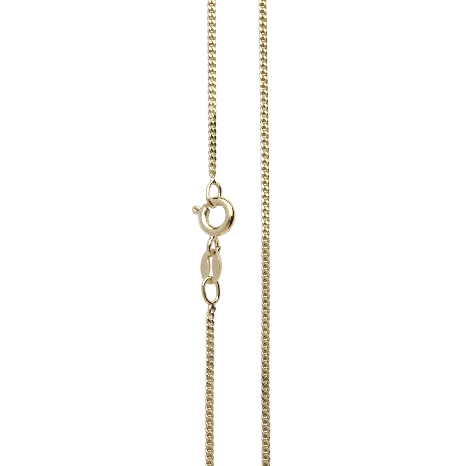 Kette mit Anhänger OSTSEE-SCHMUCK "Ostsee-Schmuck Kette mit Anhänger Engel Kette mit Anhänger Engel" Gr. 45, gold, Halsketten, Damen, 45cm, Gelbgold 333, L: 42 3