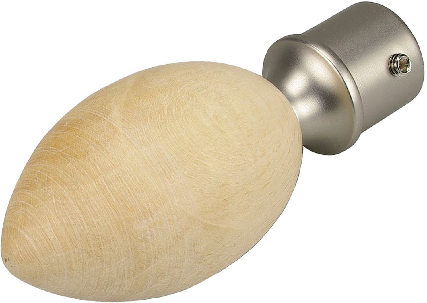 Liedeco Gardinenstangen-Endstück "Egg" für Gardinenstangen Ø 16 mm günstig online kaufen