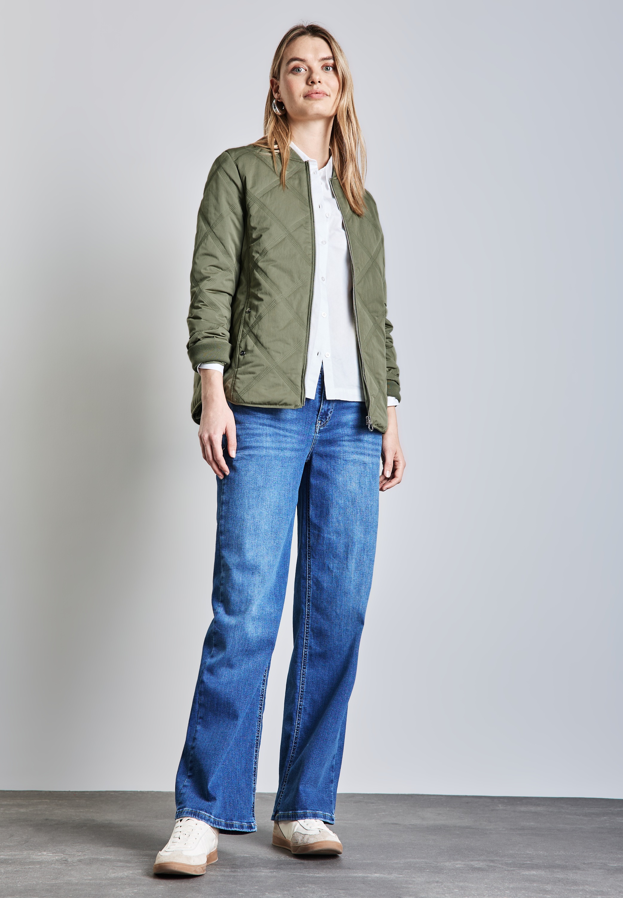 STREET ONE Blouson, ohne Kapuze, mit Stehkragen