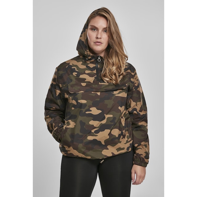 URBAN CLASSICS Outdoorjacke »Damen Ladies Camo Pull Over Jacket«, (1 St.),  ohne Kapuze für kaufen | BAUR