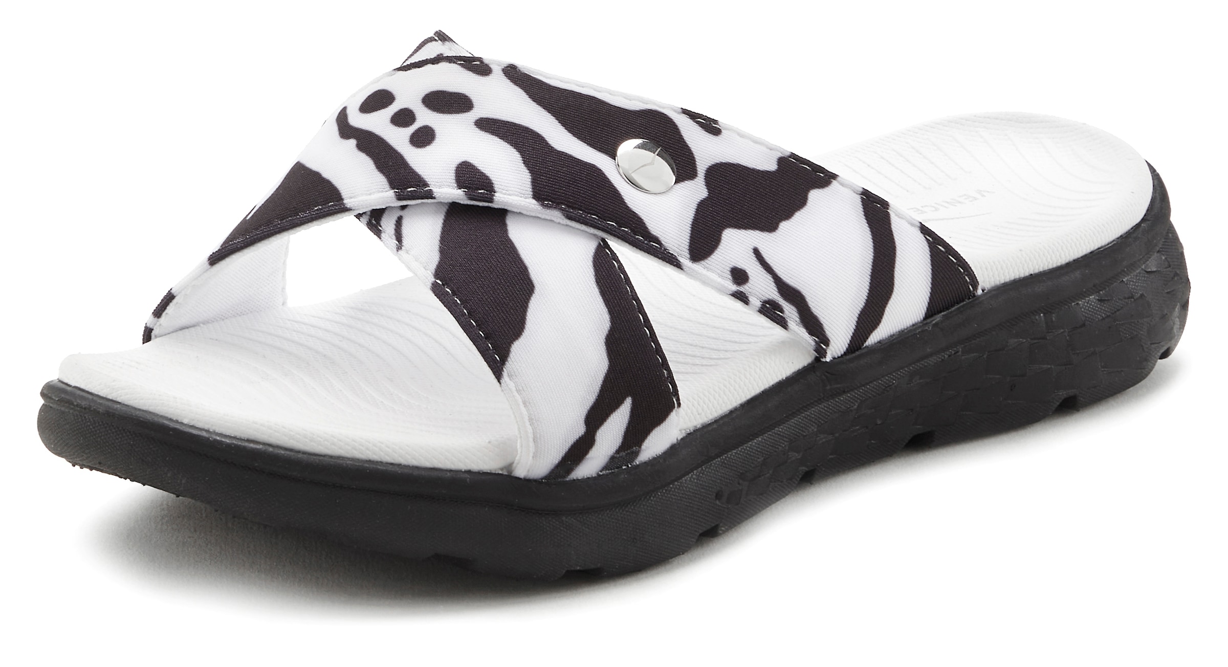 Venice Beach Badepantolette, Pantolette, Mule, Sandale, offener Schuh, Badeschuh VEGAN