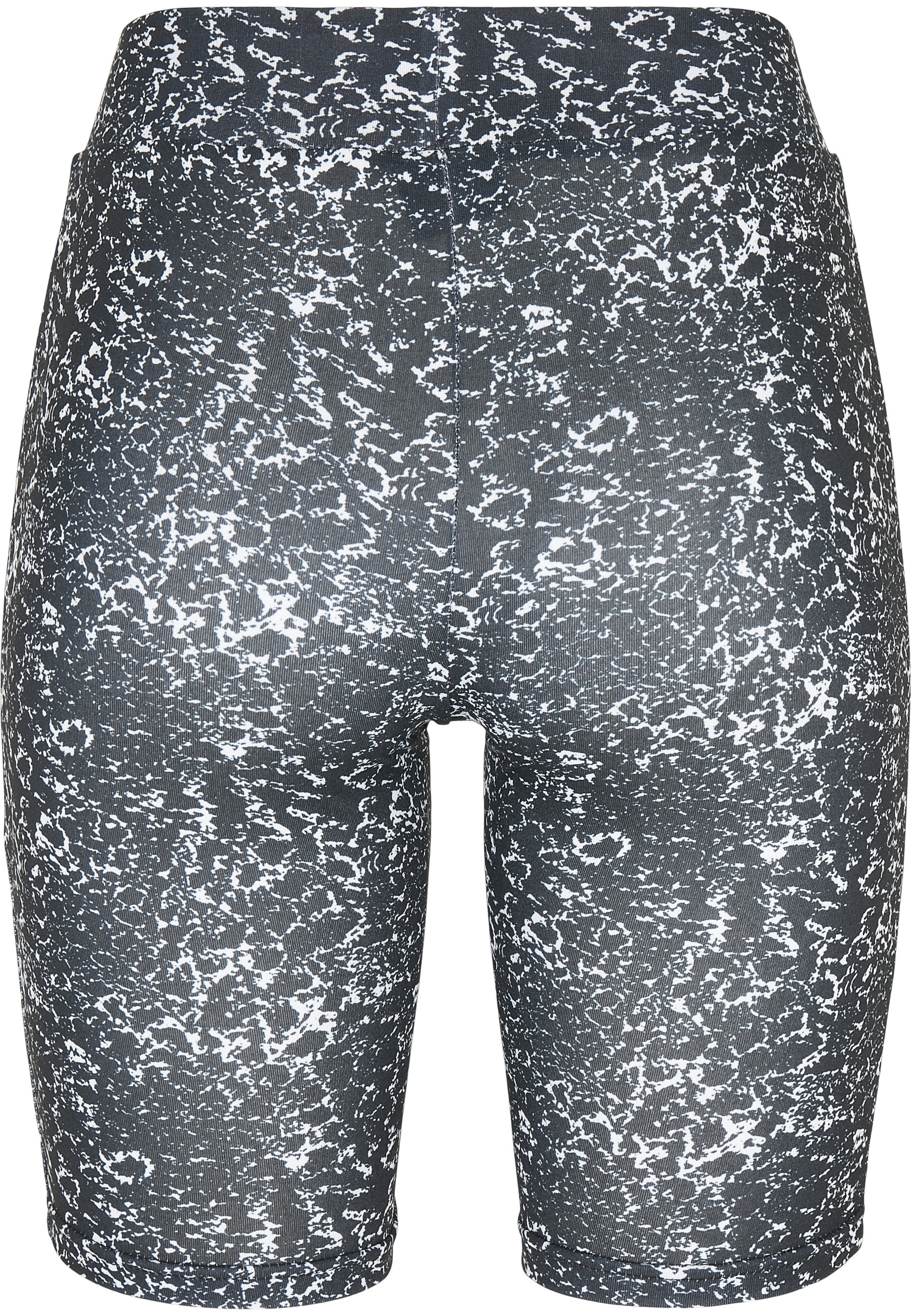 URBAN CLASSICS Stoffhose "Urban Classics Damen Ladies AOP Cycle Shorts" günstig online kaufen