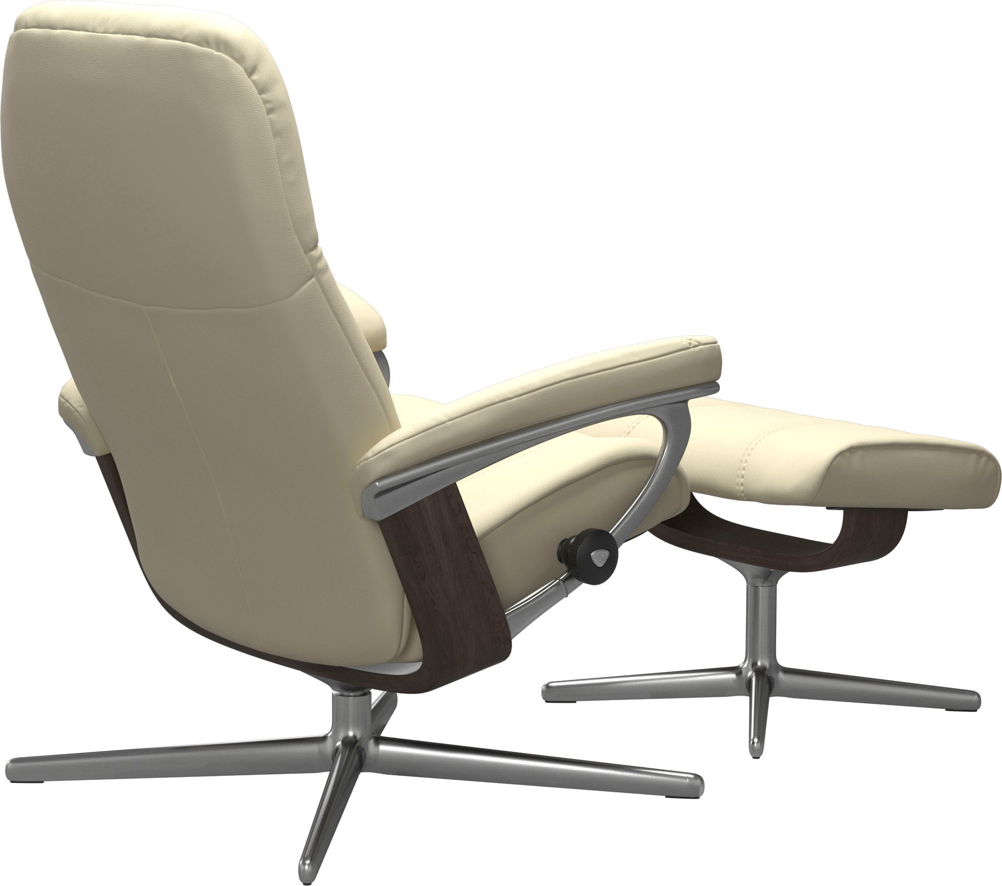 Stressless® Relaxsessel »Consul«, mit Cross Base, Größe S, M & L, Holzakzent Wenge