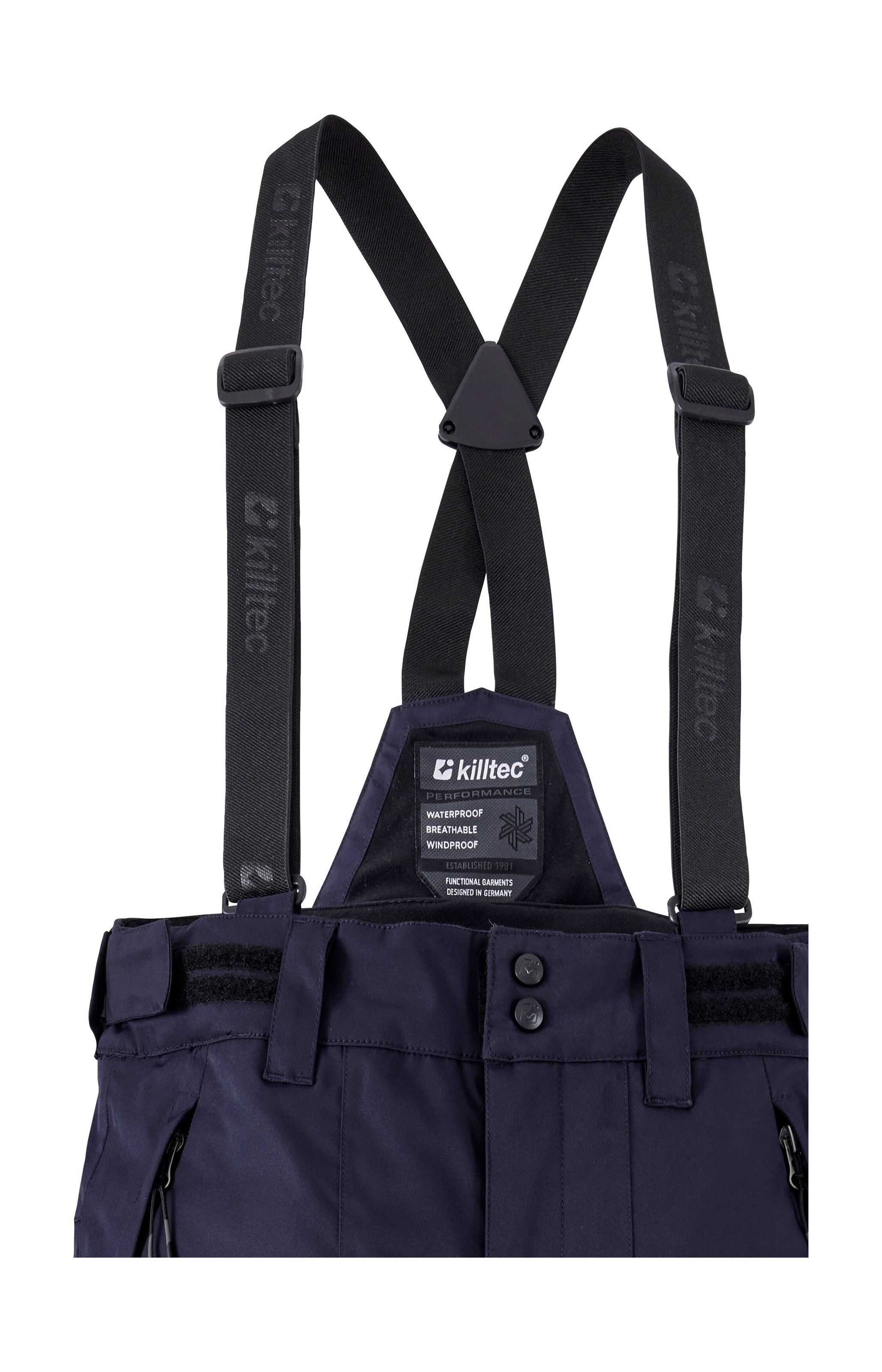 Killtec Skihose »Boys Skihose 242«  Wasserdichte Skihose mit abnehmbarem Latz und verstellbarem Bund
