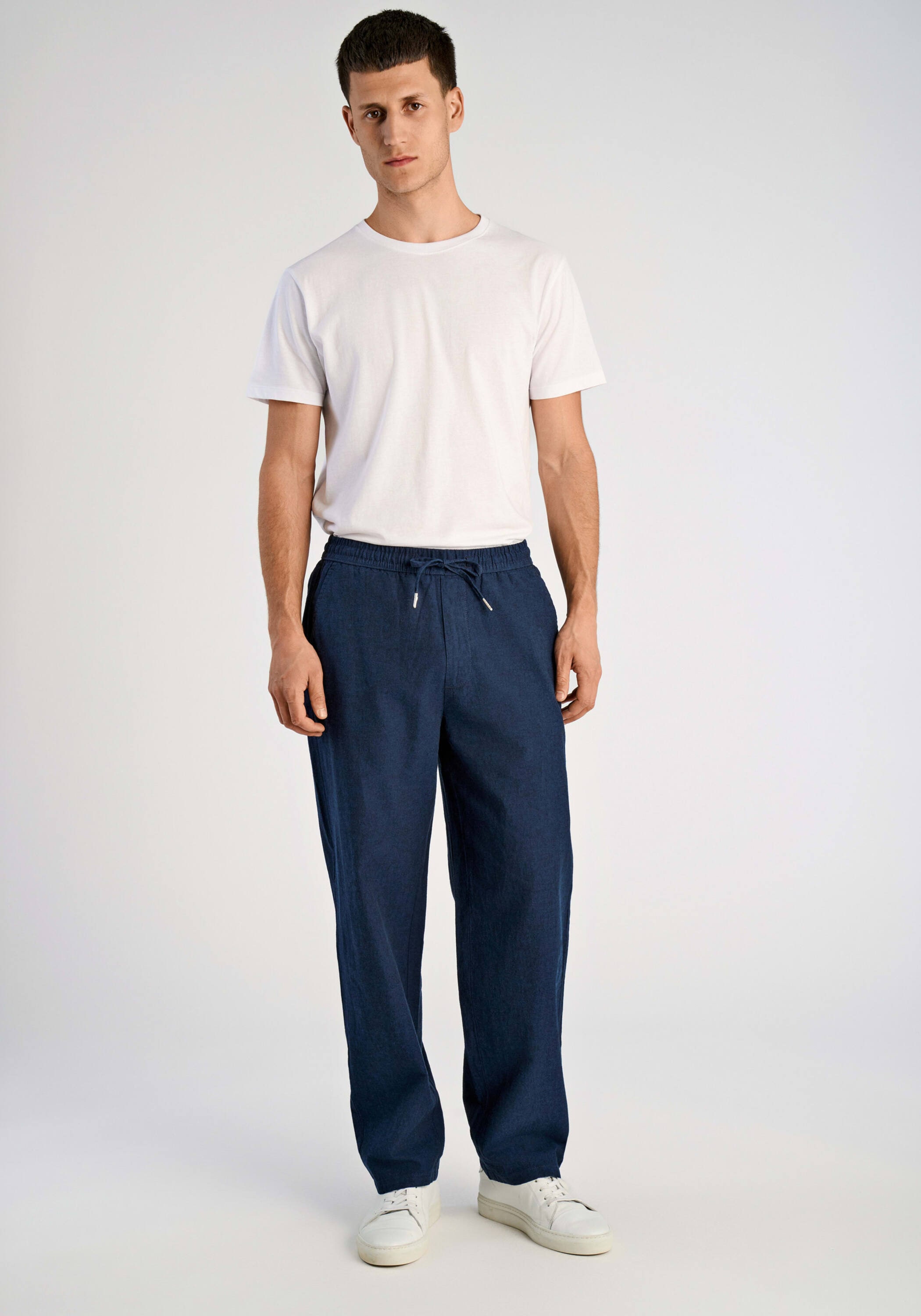 LINDBERGH Leinenhose »Leinenhose Wide Fit«