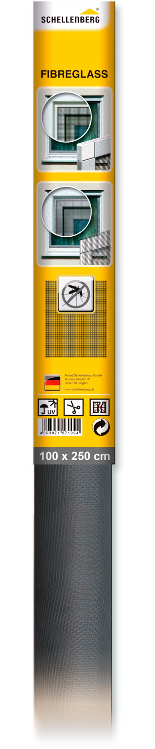 SCHELLENBERG Fliegengitter-Gewebe »aus Fiberglas« I...