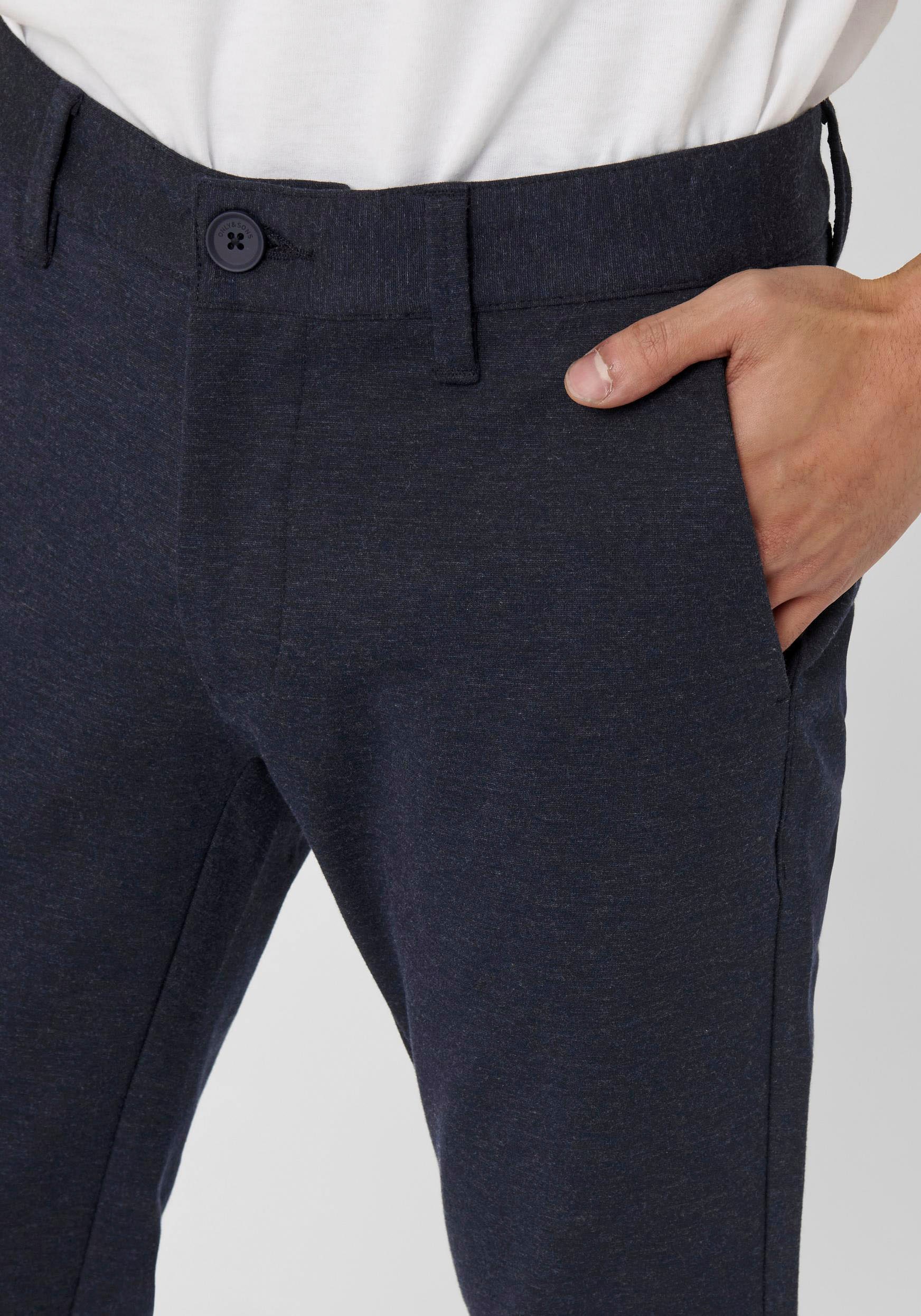 ONLY & SONS Chinohose, mit geschlossenen Gesäßtaschen