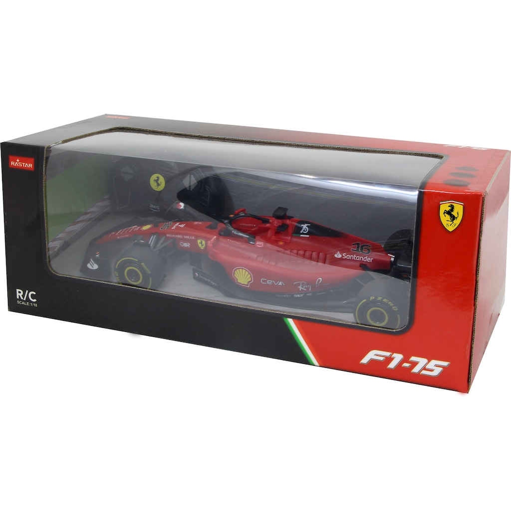 Jamara RC-Auto »Deluxe Cars, Deluxe Cars, Ferrari F1-75 1:18, rot - 2,4 GHz«