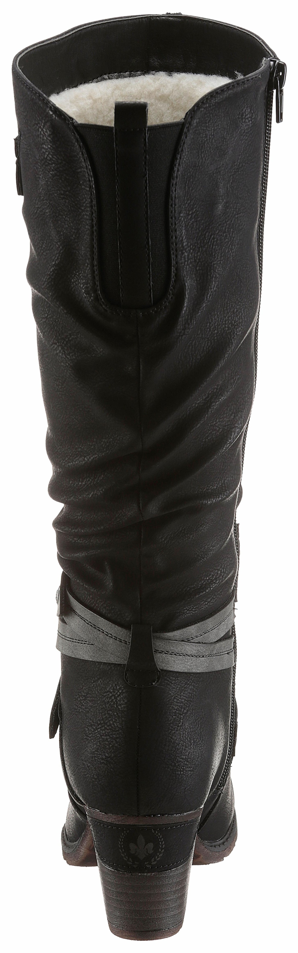 Rieker Winterstiefel, mit stylischem Zierriemchen