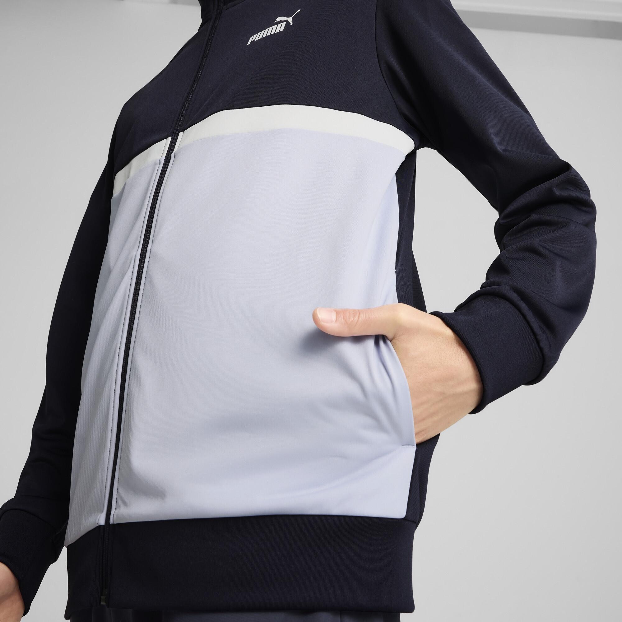 PUMA Jogginganzug »Poly Colourblock Trainingsanzug Herren«