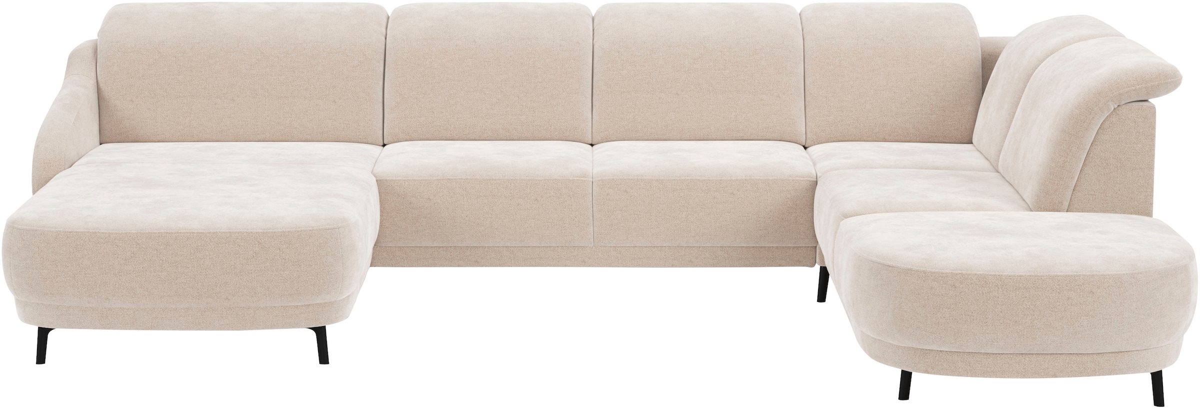 sit&more Wohnlandschaft "Blues U-Form" inkl. Kopfteilverstellung, wahlweise günstig online kaufen