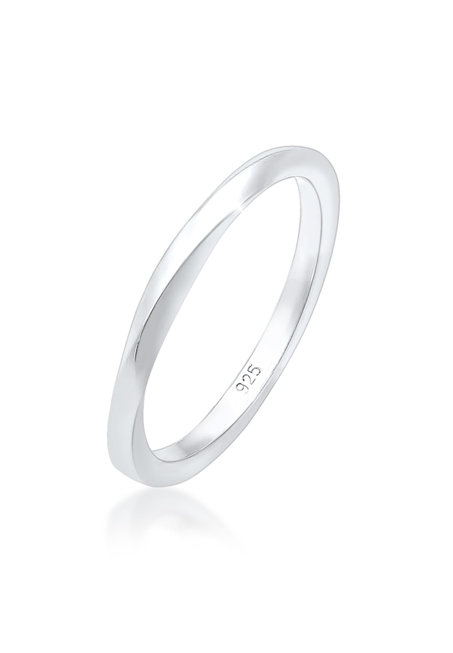 Elli Silberring »Ring Gedreht Trend Basic 925er Silber«