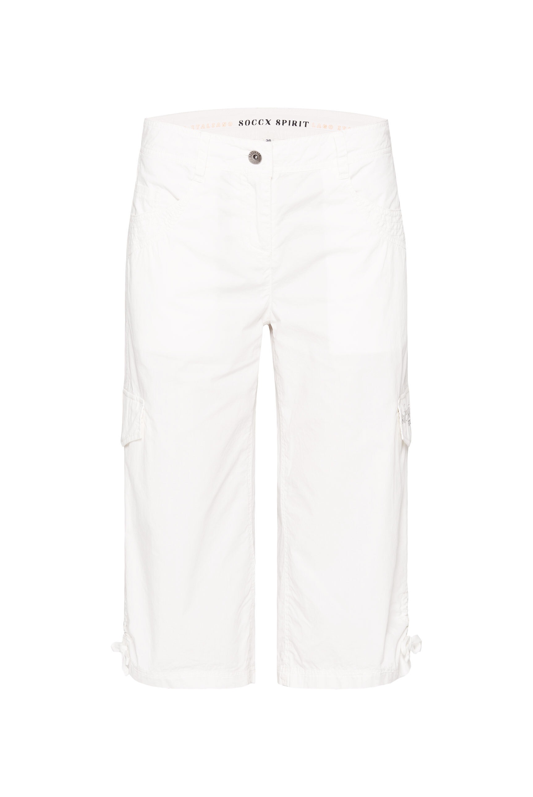 SOCCX Shorts, mit Bindeband am Saum