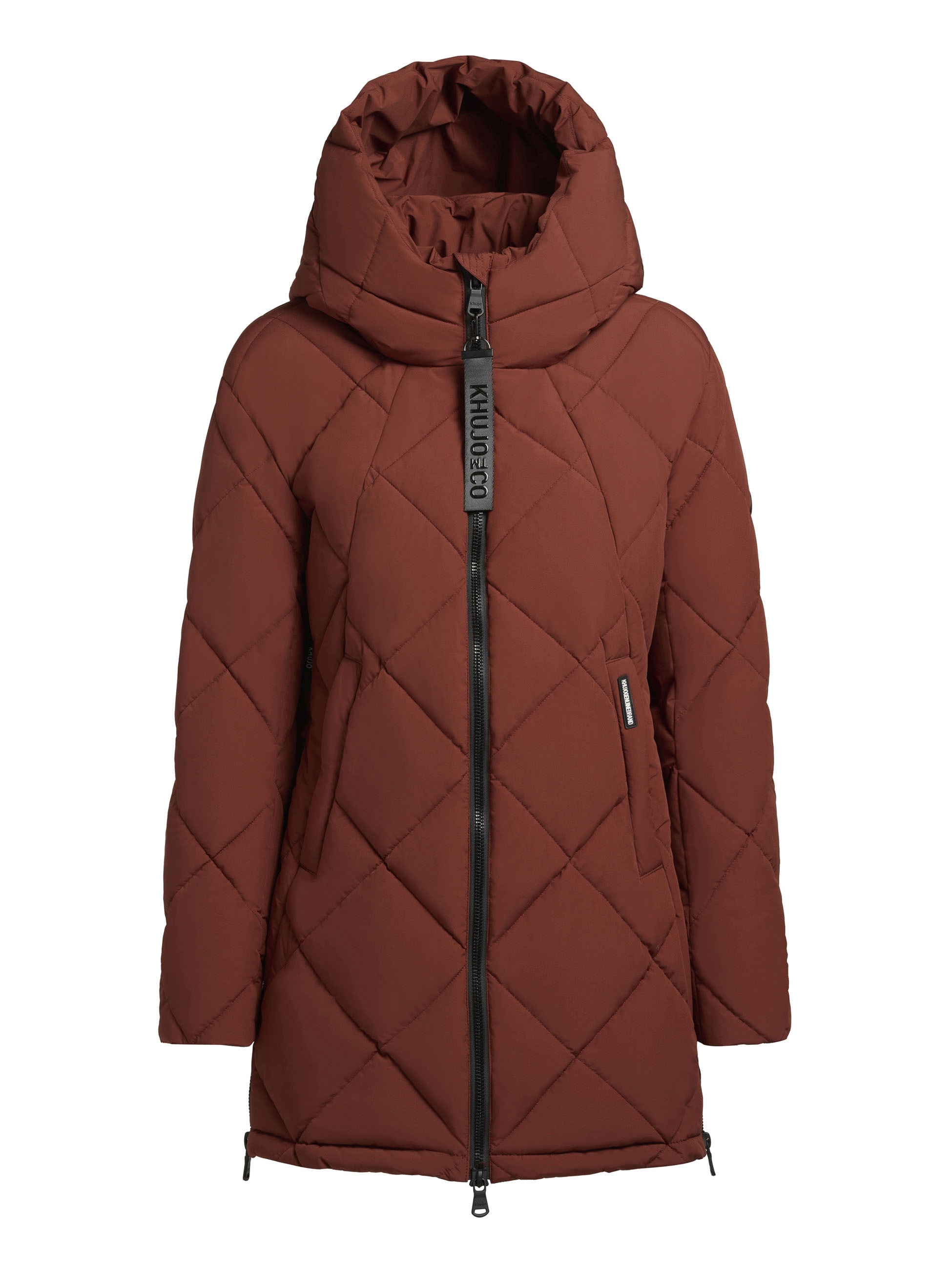 khujo Steppjacke »PEBB«, mit Kapuze