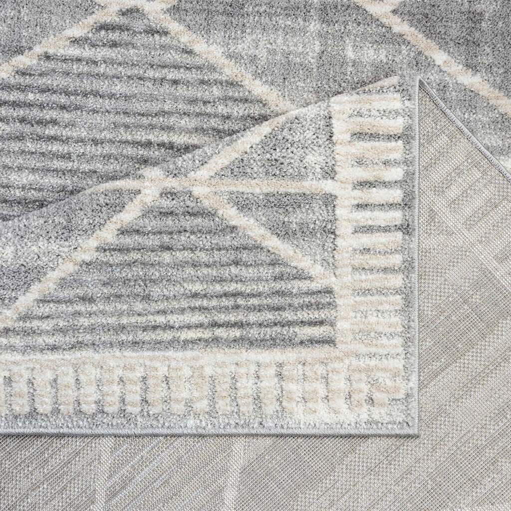 Carpet City Teppich »FLAIR178« rechteckig 11 mm Höhe Kurzflor-Teppich, Skandi-Stil, Wohnzimmer