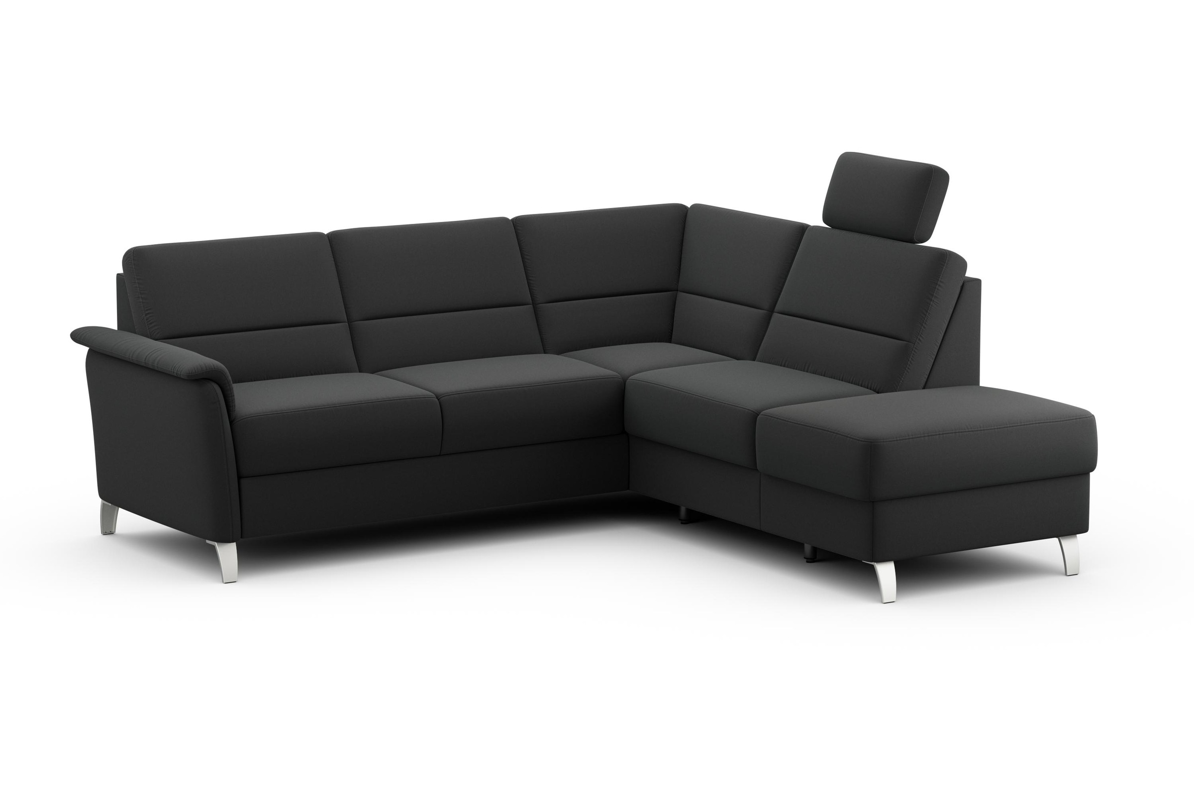 sit&more Ecksofa "Palmera L-Form", Federkern, wahlweise mit Bettfunktion un günstig online kaufen