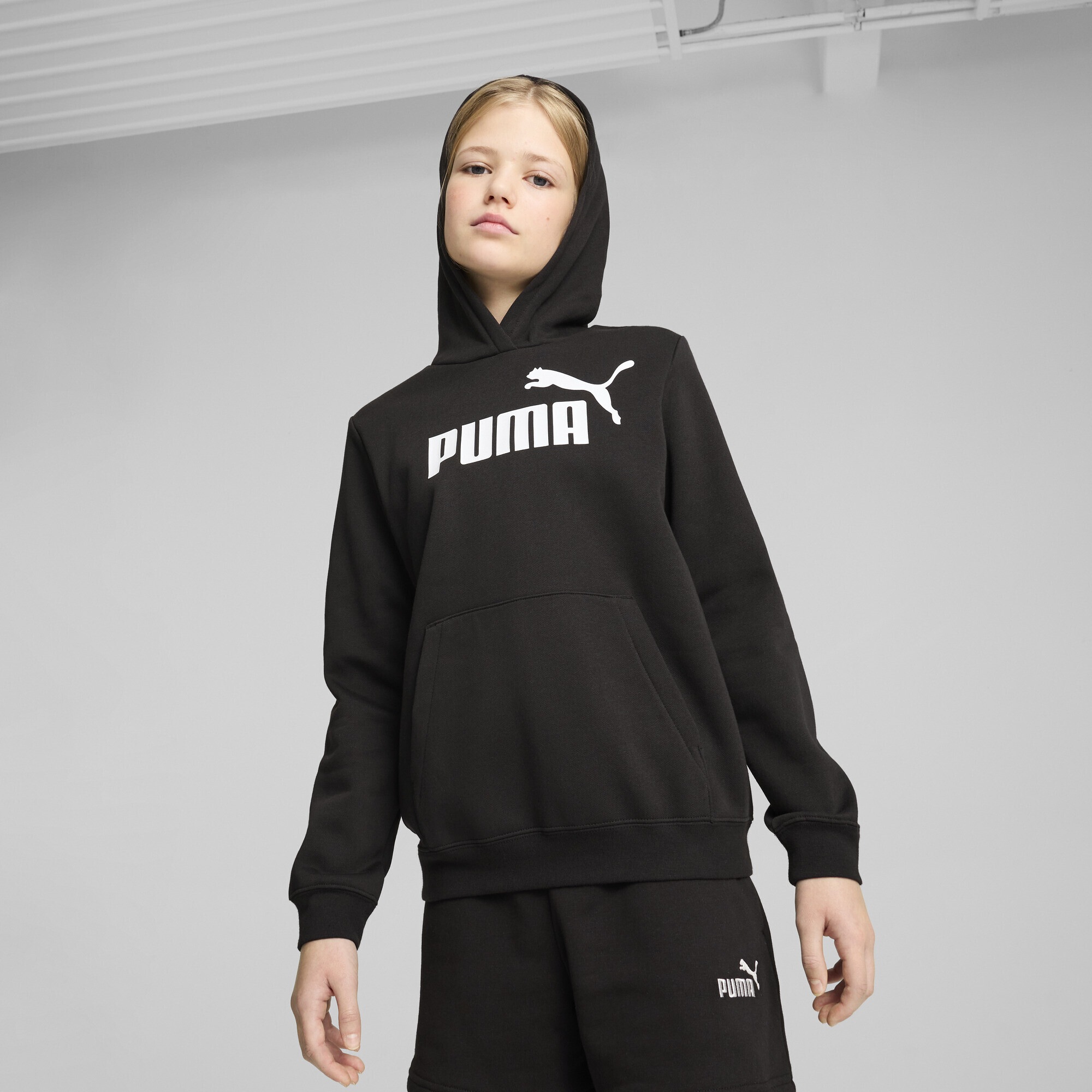 PUMA Hoodie »ESS No. 1 Logo Fleece-Hoodie Mädchen«