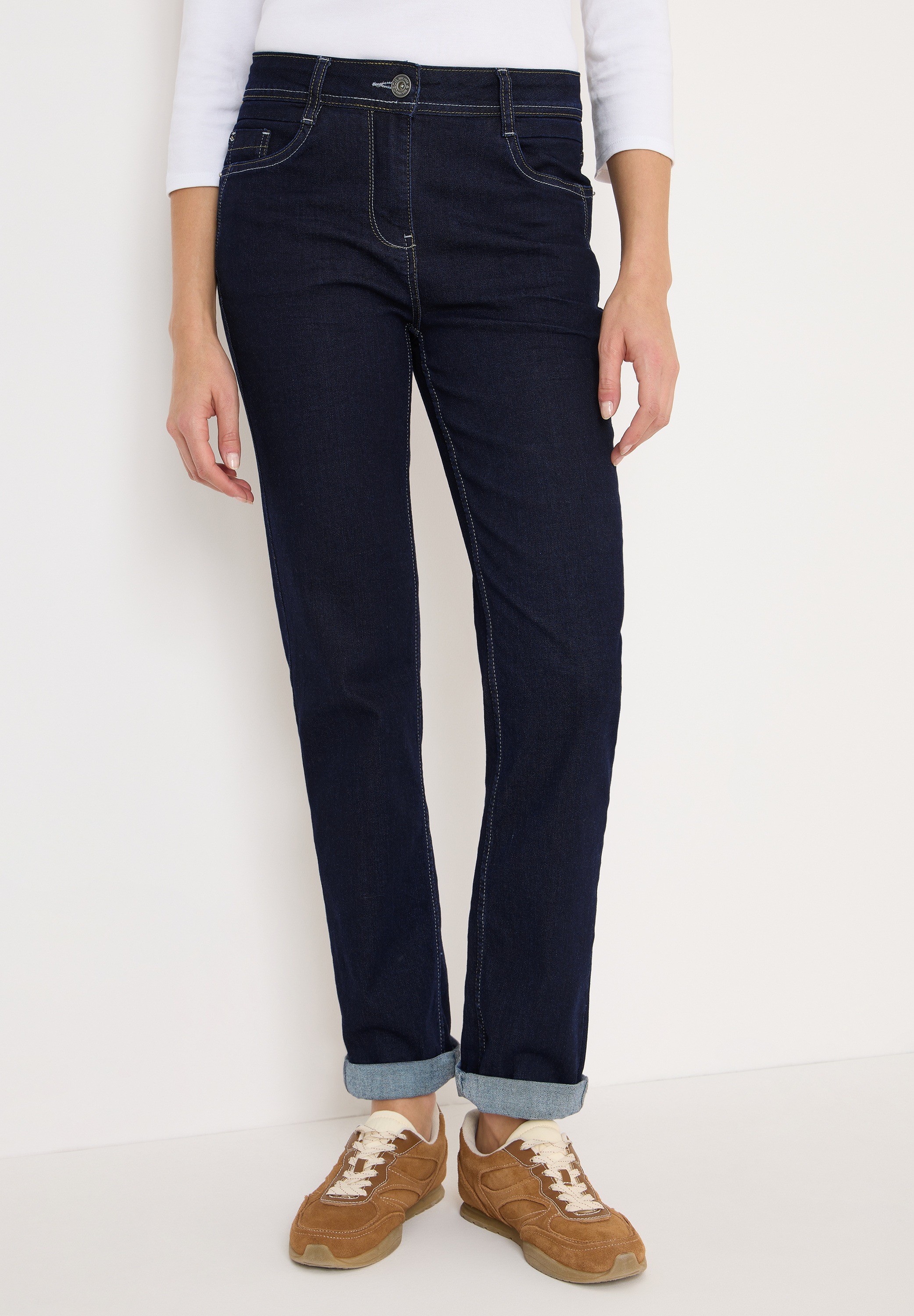 Cecil Slim-fit-Jeans, 5-Pocket-Style