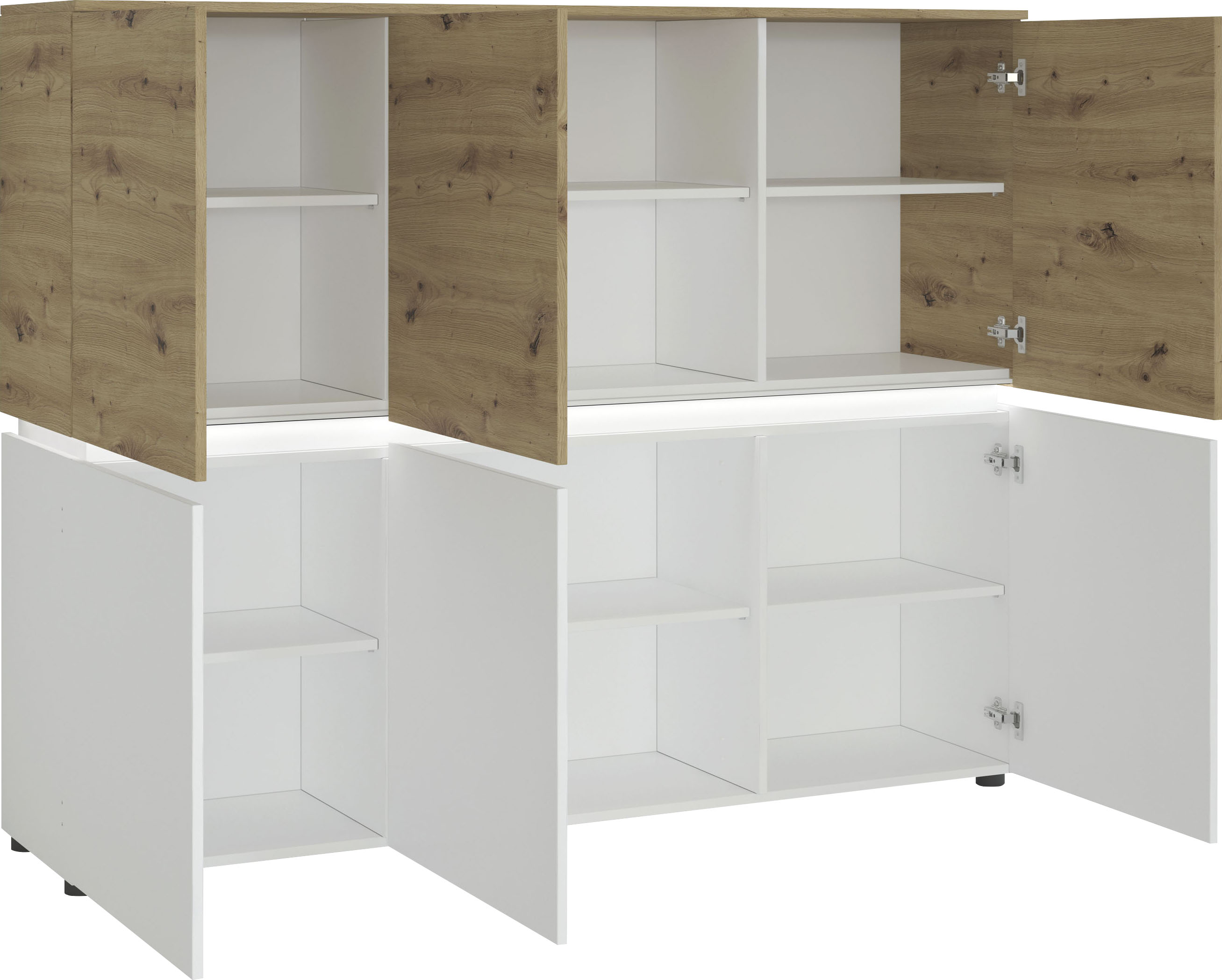 Thumbnail - INOSIGN Highboard "Luci", Breite 165,5 cm