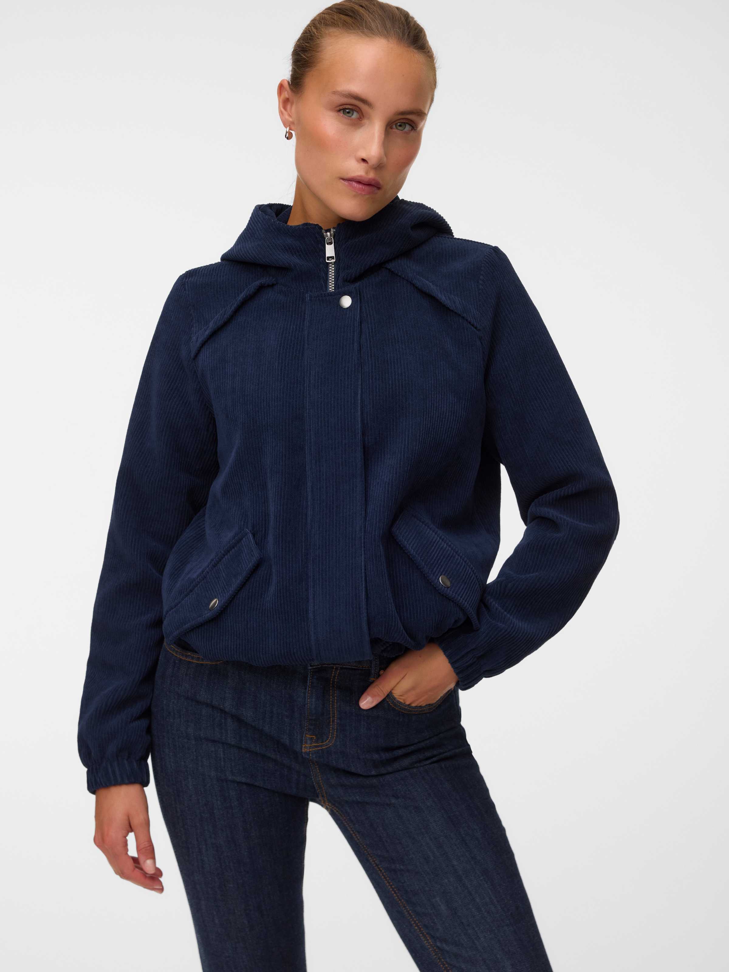 Vero Moda Parka "VMDEBRAZOA SHORT PARKA NOOS" mit Kapuze Kunstfaser, mit Kapuze