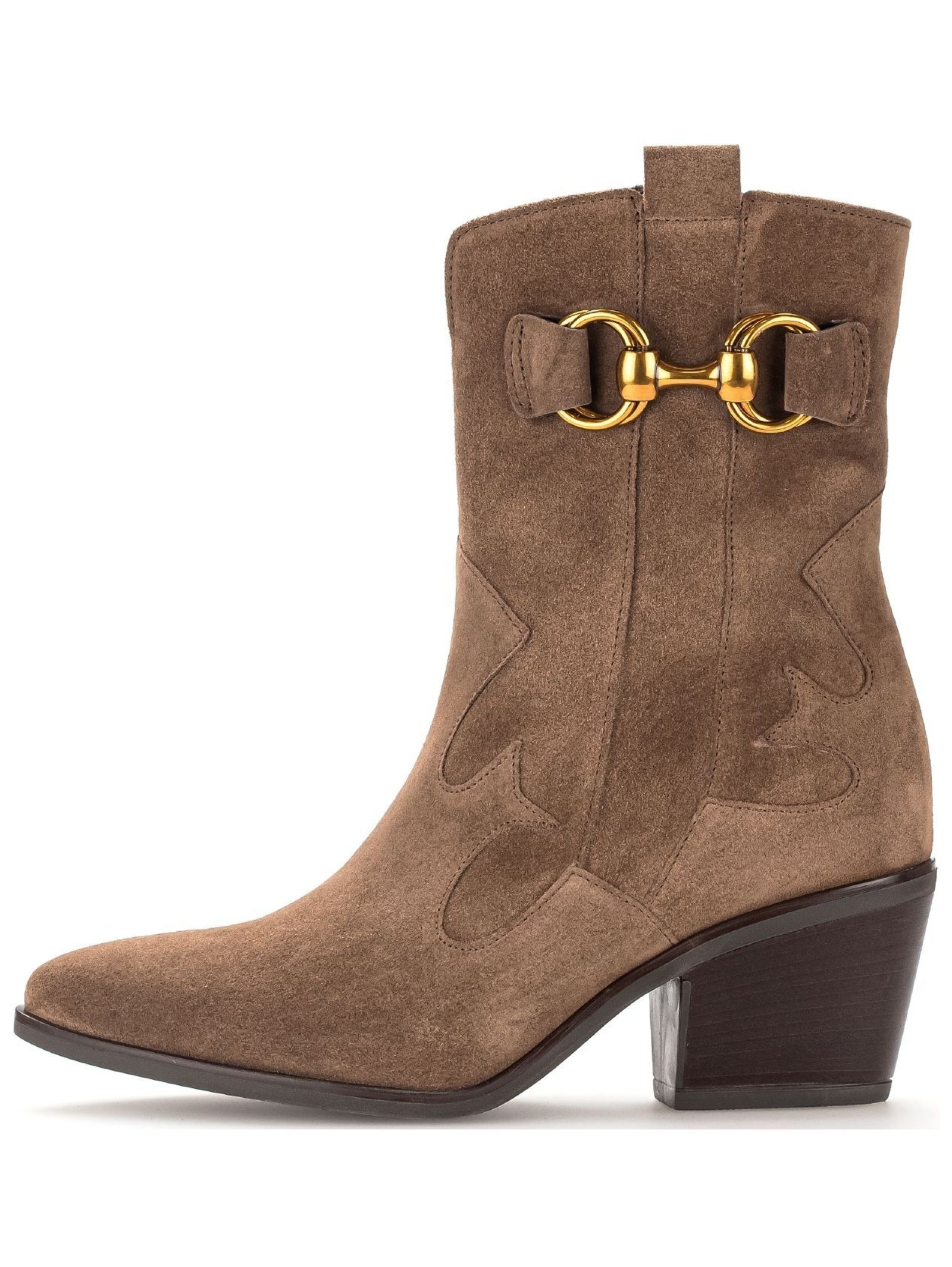 Gabor Comfort Bikerboots "Gabor Comfort Stiefelette Veloursleder" günstig online kaufen