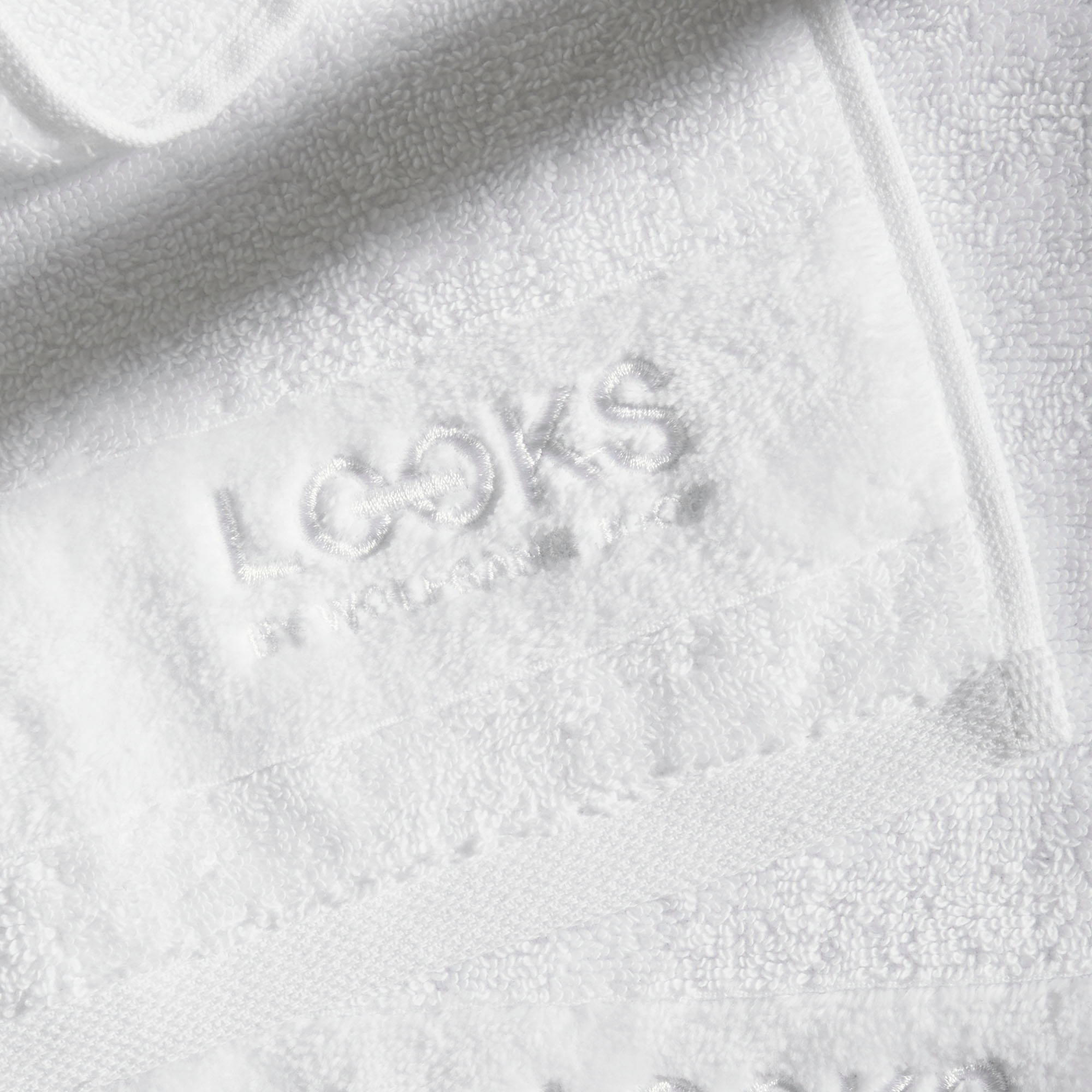 LOOKS by Wolfgang Joop Handtuch »LOOKS«, (1 St., Handtuch 50 x 100 cm), mit Logobestickung