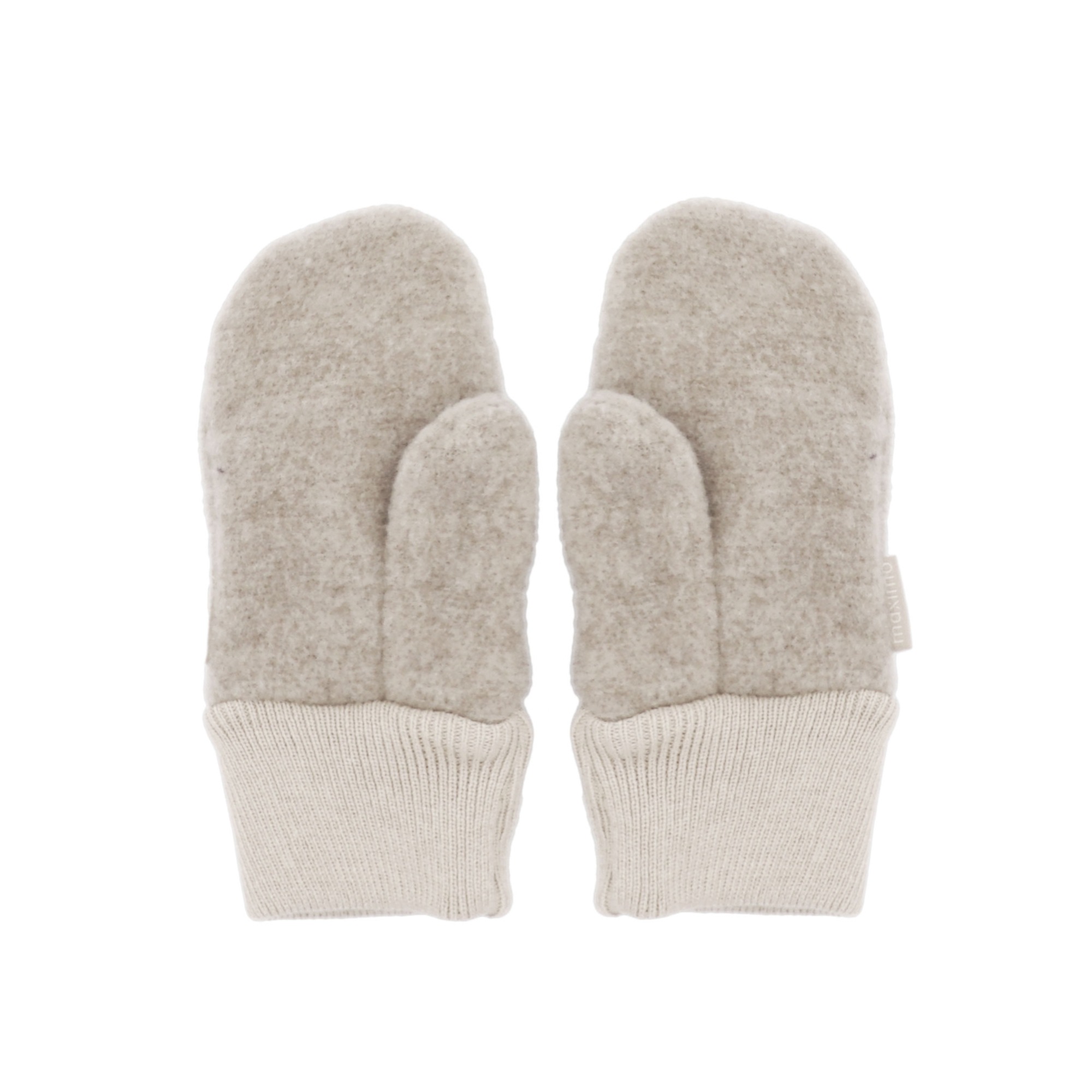 MAXIMO Fäustlinge Wollfleece, Strickbündchen, temperaturregulierend, schnel günstig online kaufen