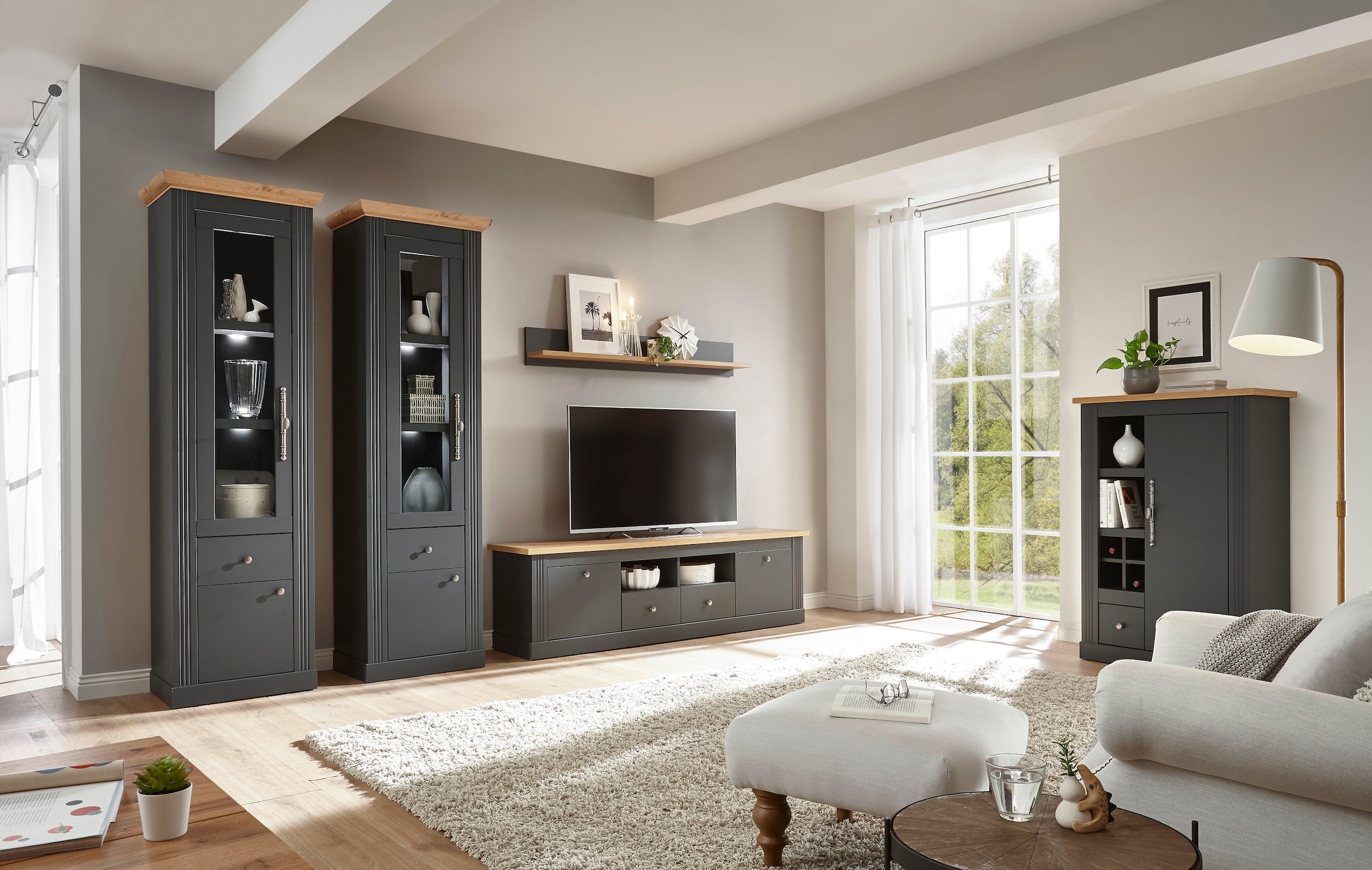 Home affaire Kommode »Westminster TOPSELLER!«, (Höhe ca. 122cm), Schrank mit praktisch viel Stauraum