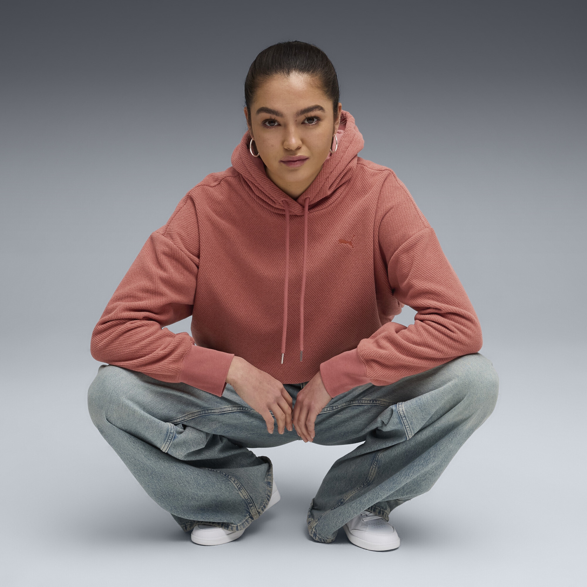 PUMA Hoodie »HER Oversized Winterized Hoodie Damen«