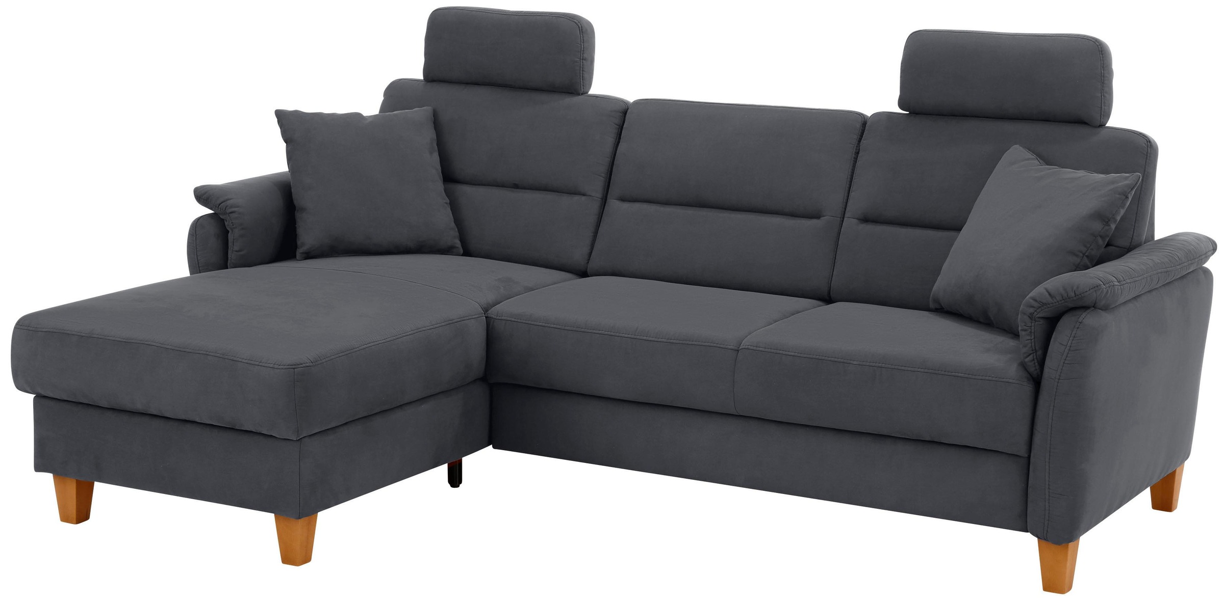 Thumbnail - Home affaire Ecksofa "Palmera L-Form, B: 244 cm" optional Bettfunktion & Bettkasten, Federkern