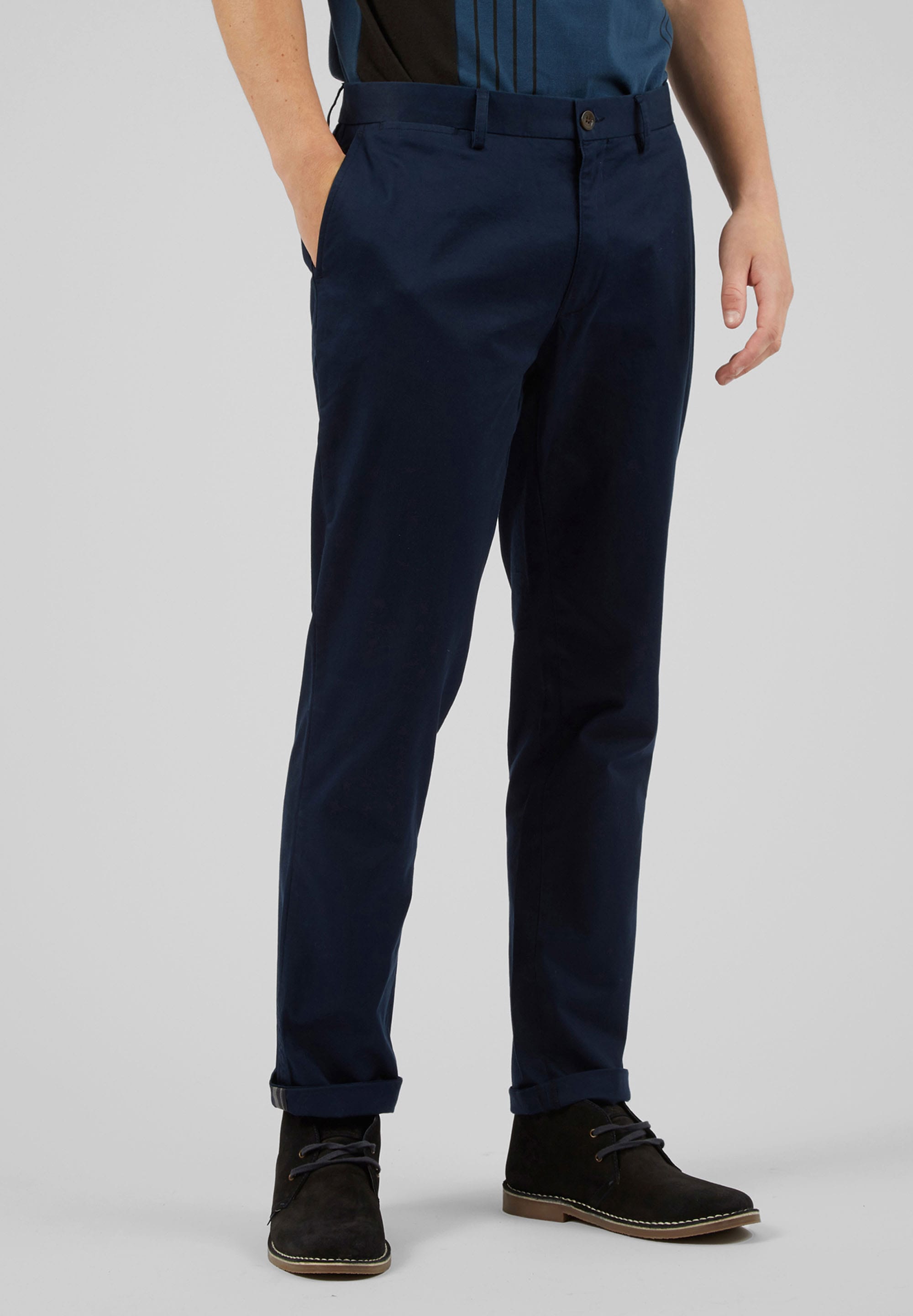 Ben Sherman Chinohose "Signature Slim Strech Chino", Schmal geschnitten, Baumwolle