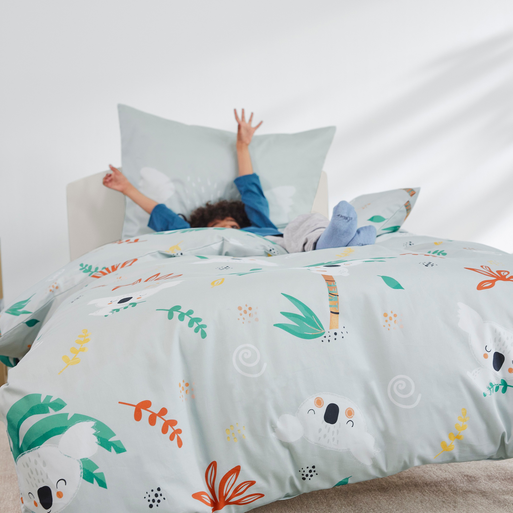 s.Oliver Kinderbettwäsche "Satinbettwäsche s.Oliver Junior Koala" 2 Stk. tl günstig online kaufen