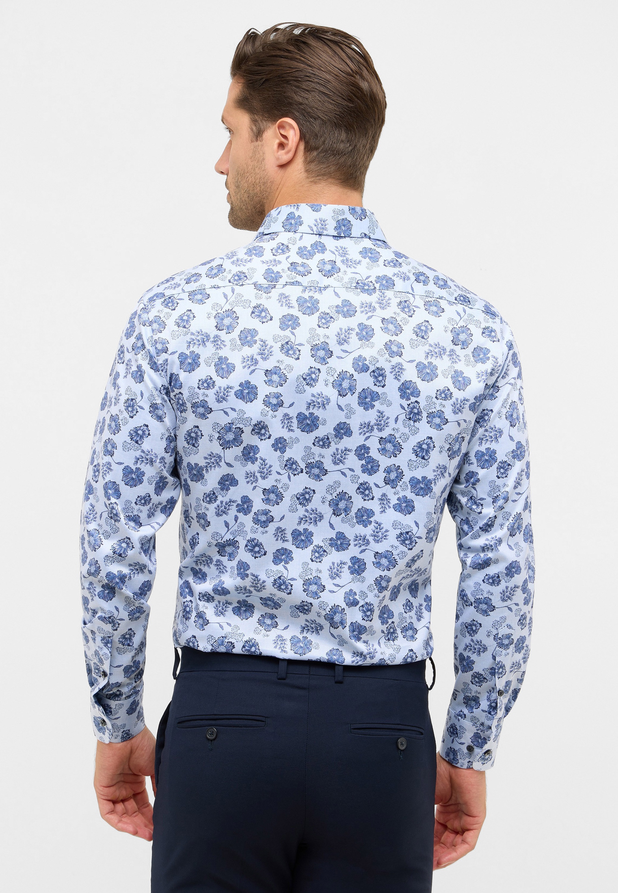 Eterna Langarmhemd "MODERN FIT", NON IRON (bügelfrei) günstig online kaufen