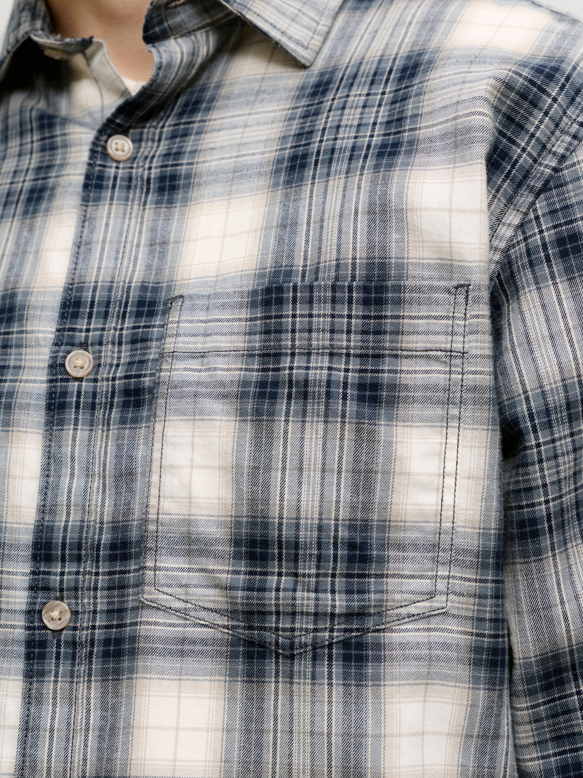 Jack & Jones Langarmhemd »JJJAMES FLANNEL SHIRT L/S« Baumwolle, regular fit