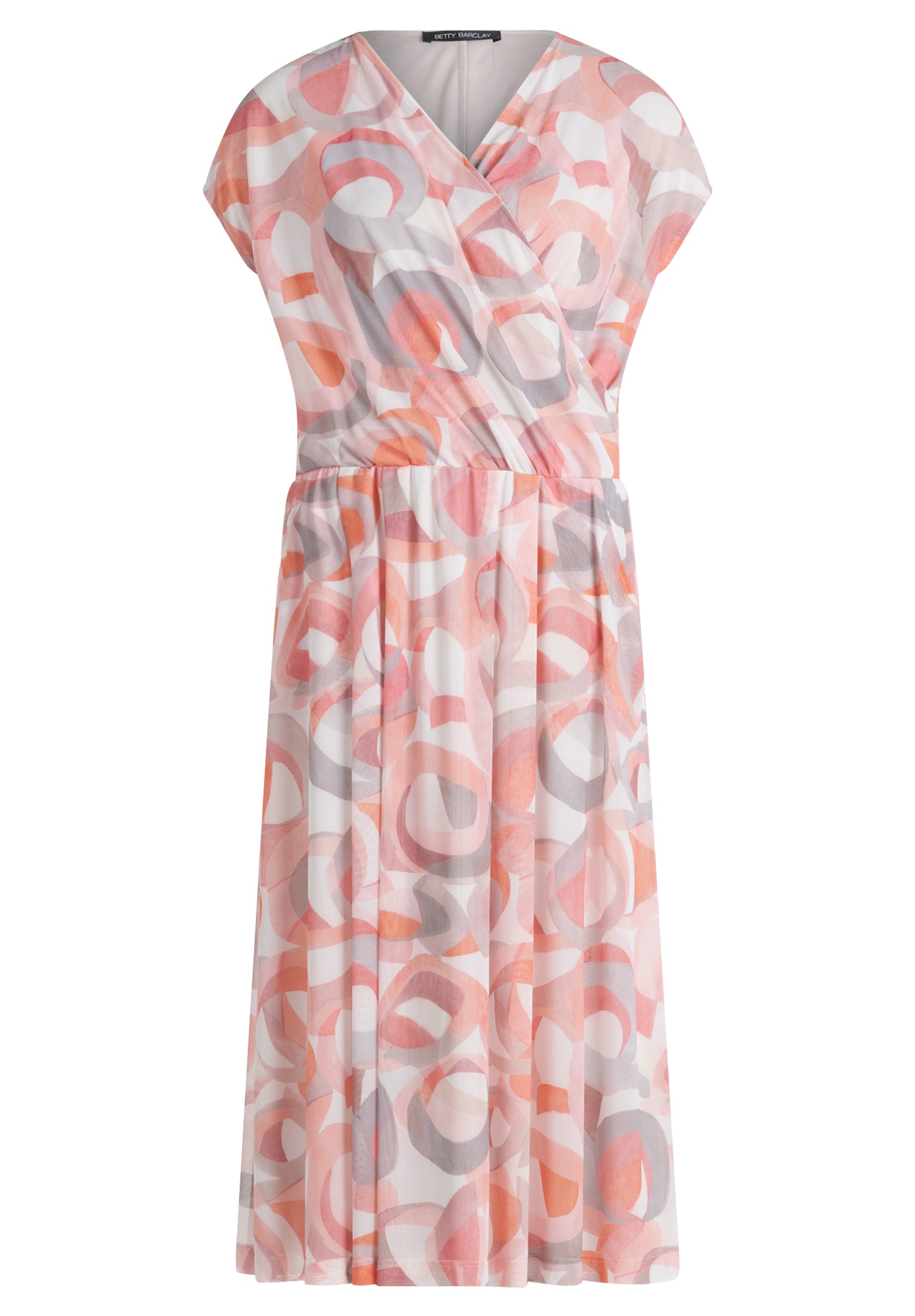 Betty Barclay Midikleid "Betty Barclay Damen Sommerkleid Midikleid mit Raff günstig online kaufen
