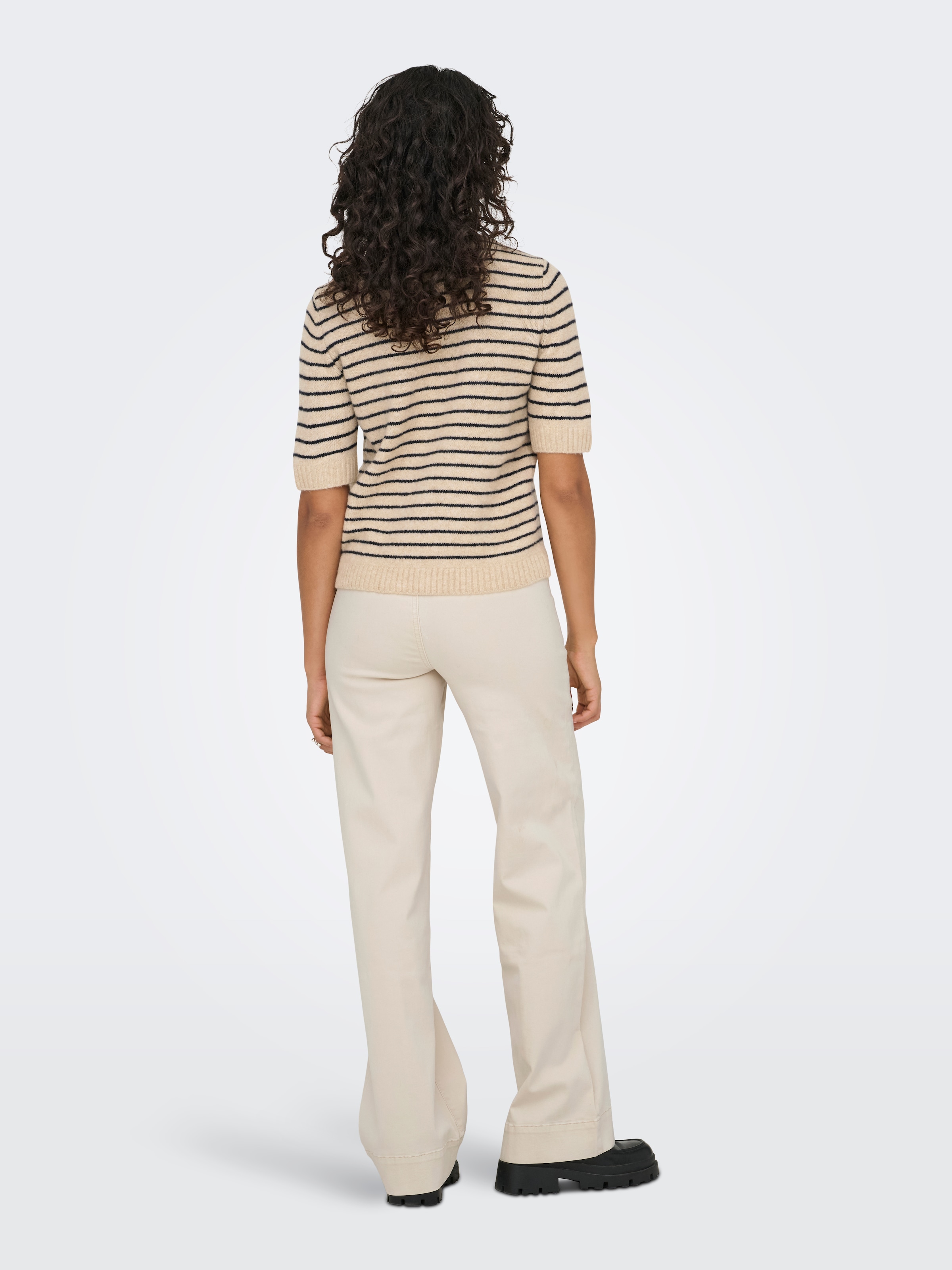 ONLY Strickjacke »ONLCHESTER LIFE SS STRIPE CARDI CC KNT«