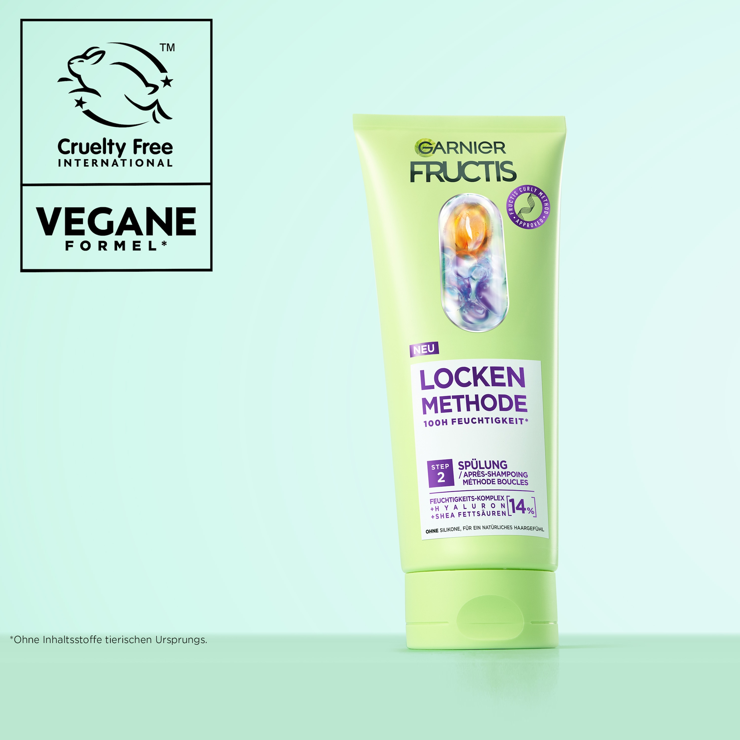 GARNIER Haarspülung »Garnier Fructis Locken Methode Spülung 6er Packung«