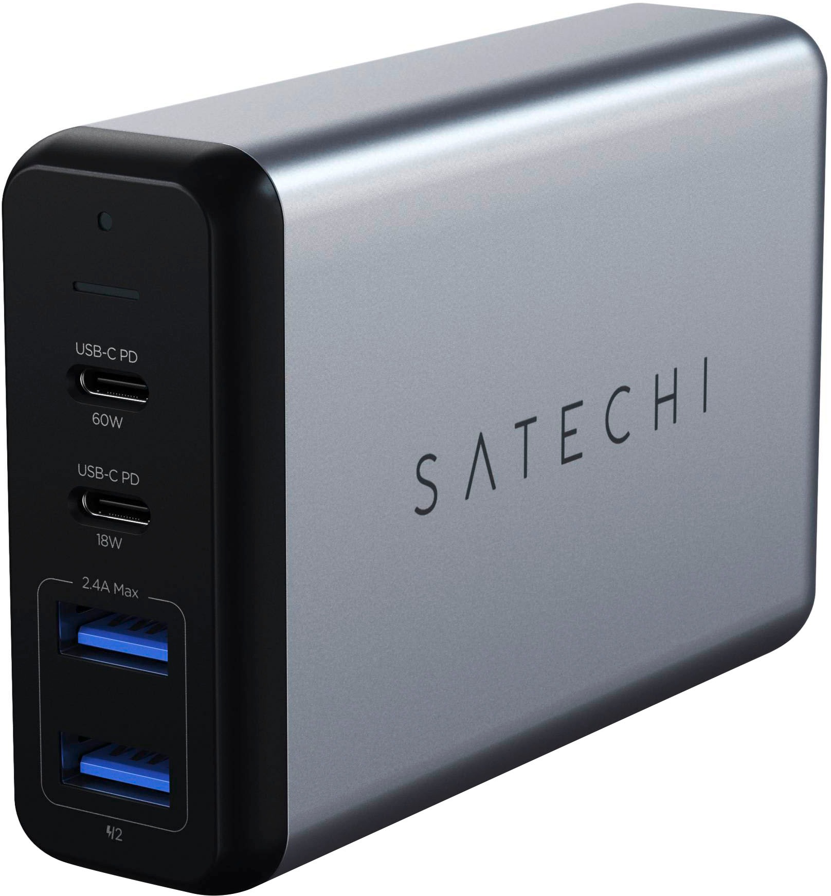 Satechi USB-Ladegerät »75W Dual Type-C PD Travel Charger«, (1 St.)