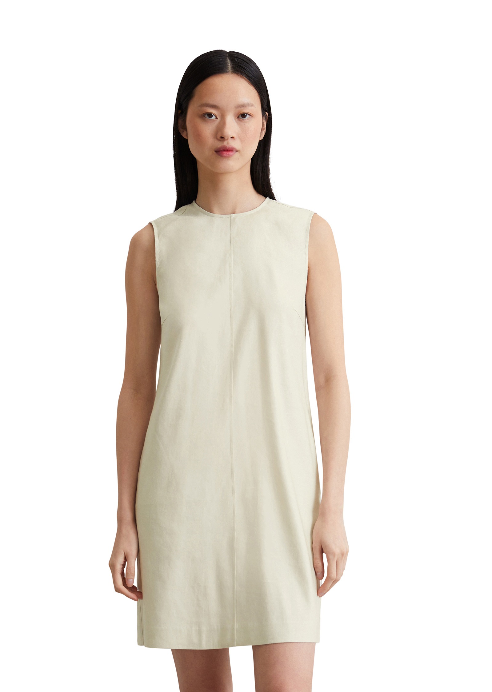 Marc OPolo Midikleid "aus Leinen-Viskose-Stretch" günstig online kaufen