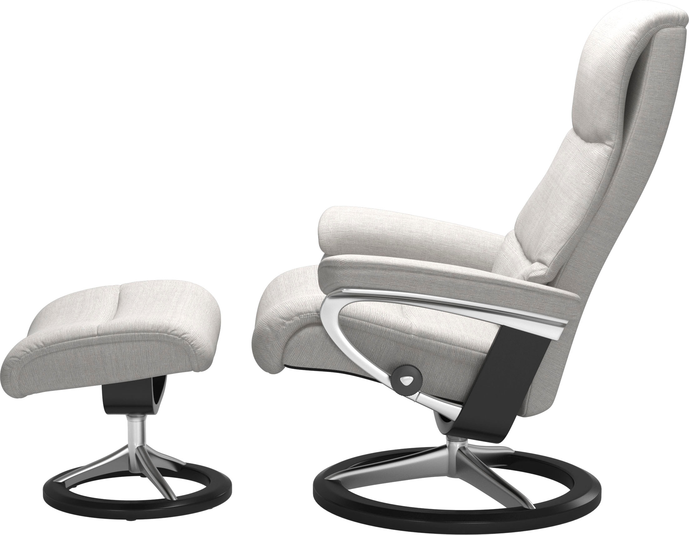 Stressless® Fußhocker »View«, mit Signature Base,Gestell Schwarz