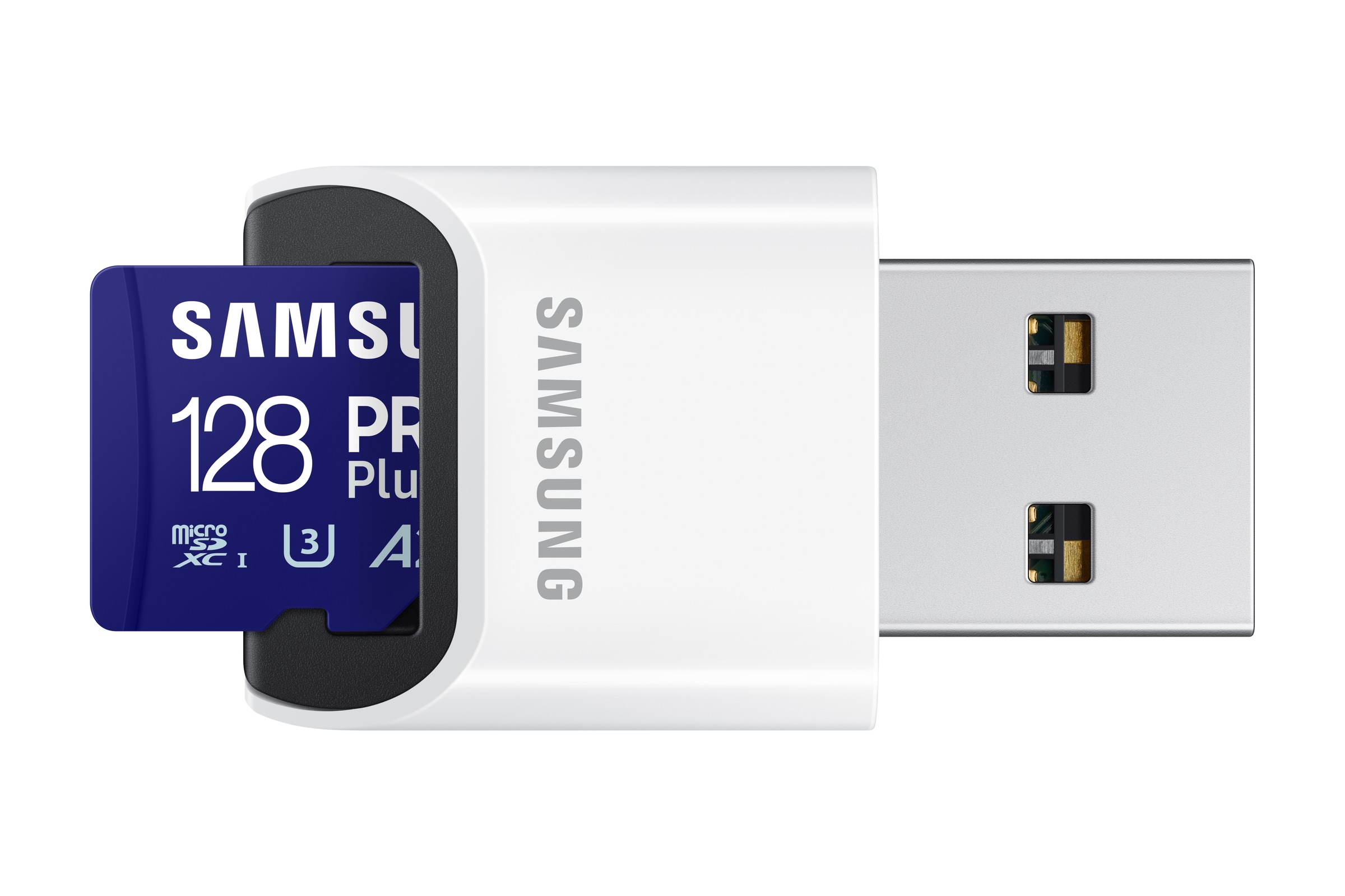 Samsung Speicherkarte »PRO Plus (2023) microSD, inkl. USB-Kartenleser«, (UHS Class 3 180 MB/s Lesegeschwindigkeit)