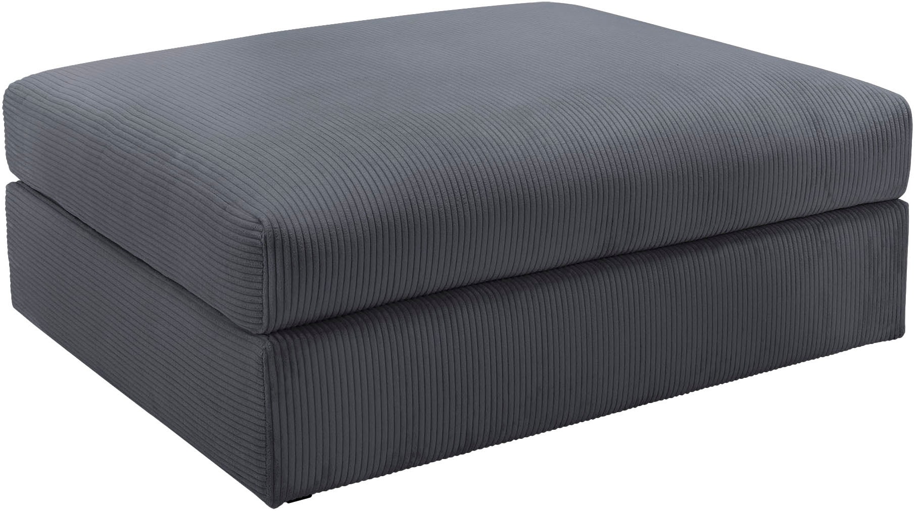 OTTO home Polsterhocker "Soft&Cosy XL, B: 101 cm - OTTO. Verlässliche Qualität." Mega-Hocker, in Cord oder Chenille-Struktur wählbar