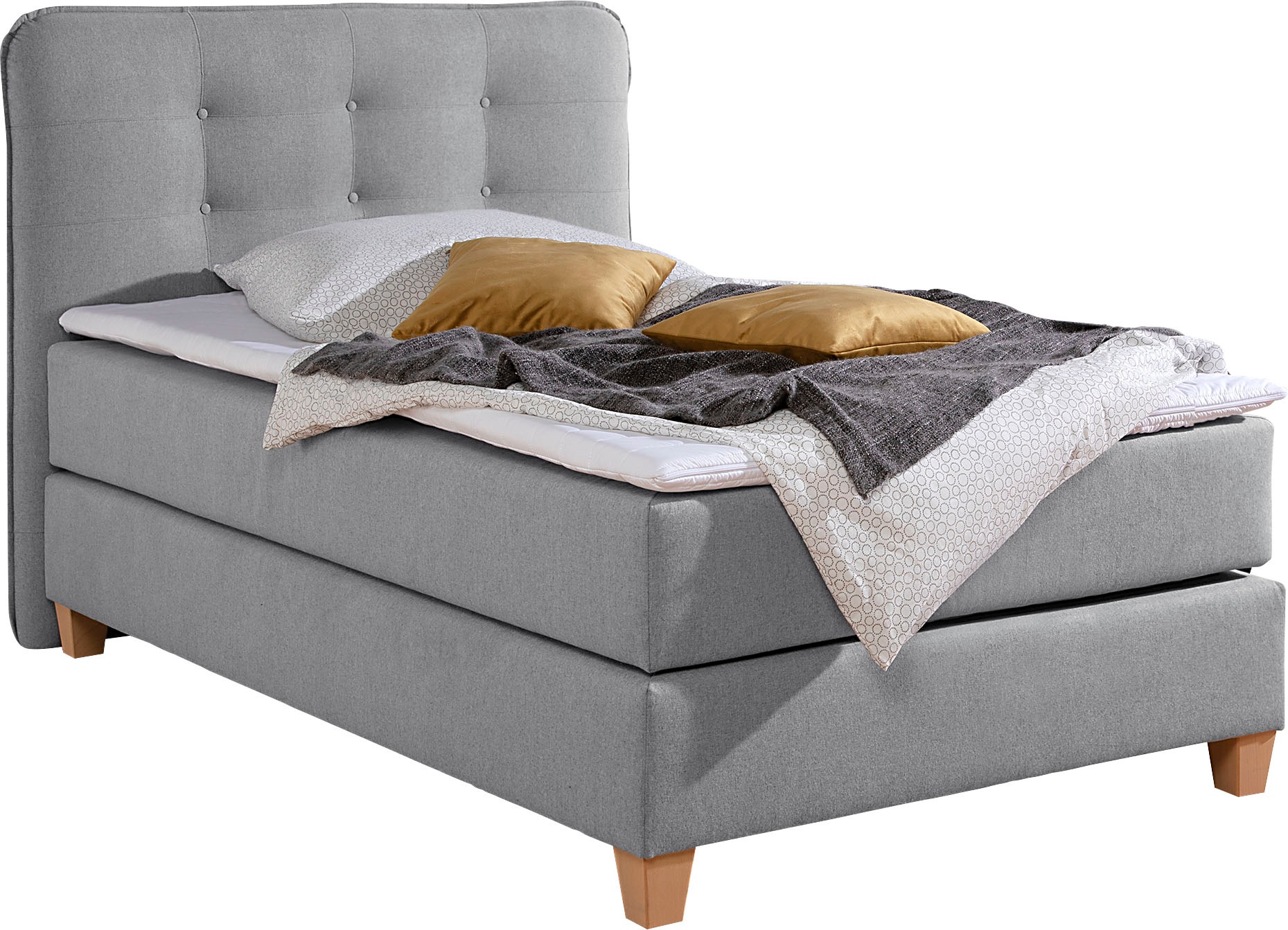 Home affaire Boxspringbett, inklusive Komfortschaum-Topper