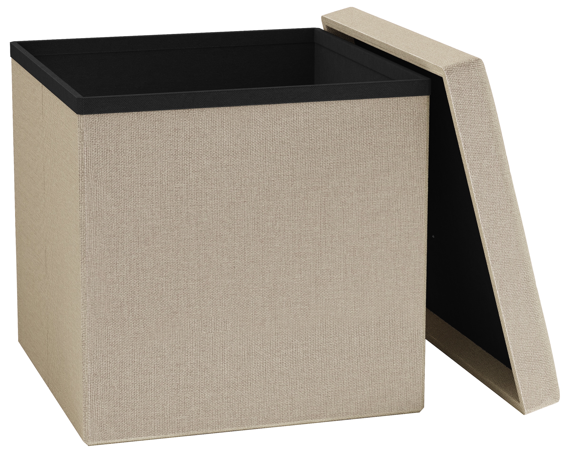 VCM Sitztruhe "Stoff Sitztruhe Sitzbank Truhe Box Hocker Boxas" 1 Stk. tlg.